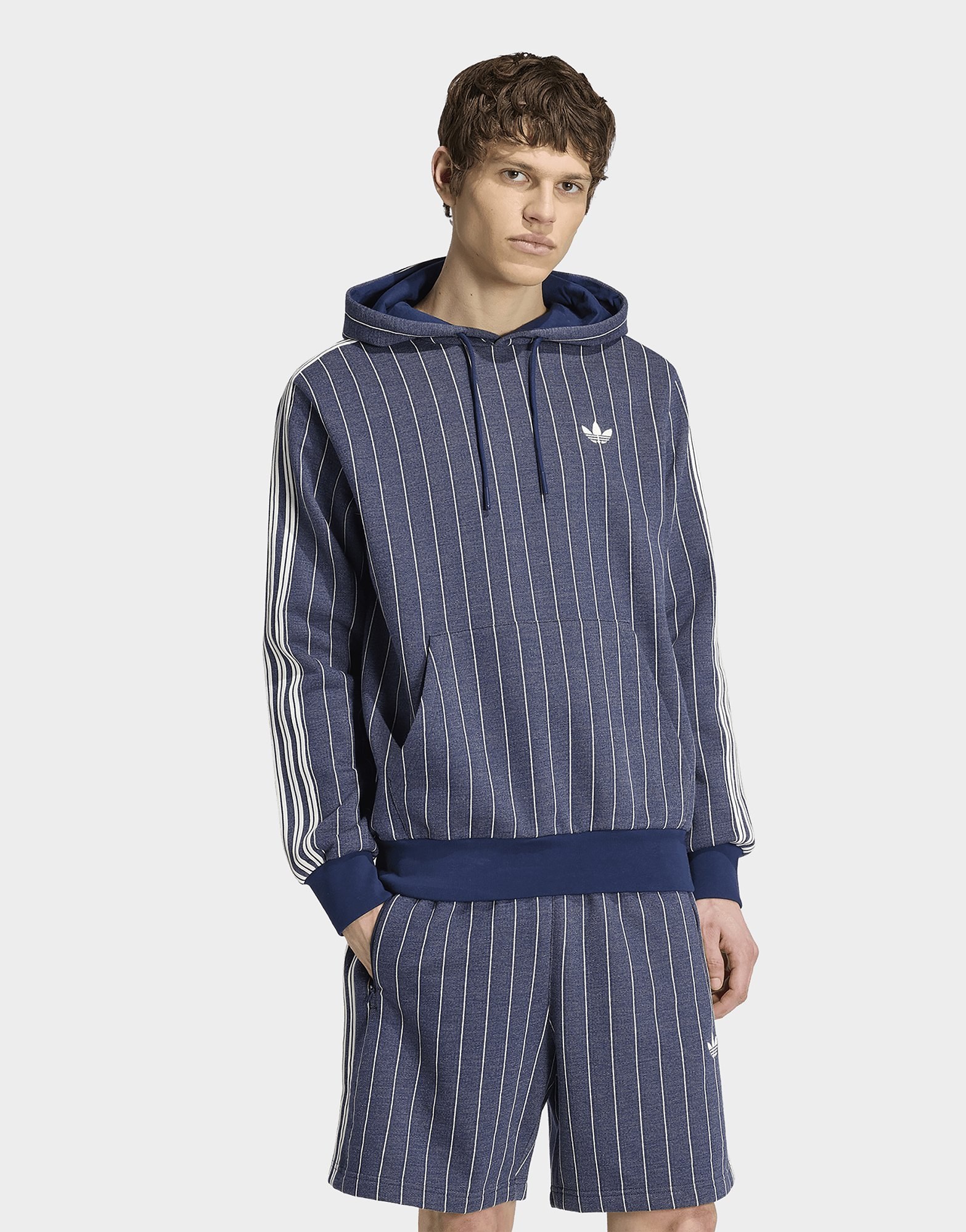 adidas Hoodie Mit Nadelstreifen