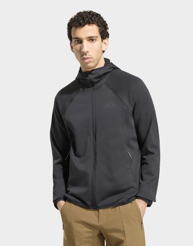 adidas Terrex Xperior Climawarm+ Ventknit Fleece-kapuzenjacke