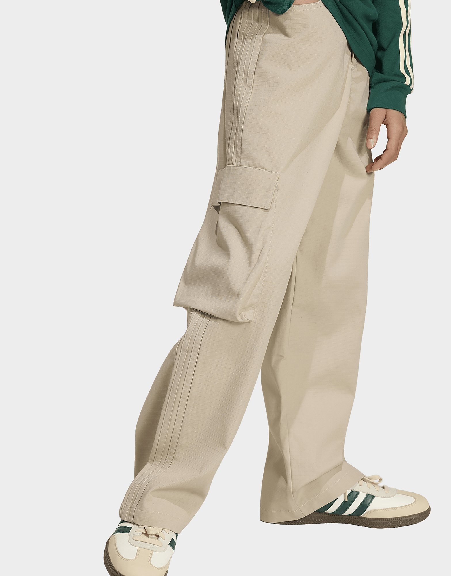 adidas Cargohose, Oversize, Ripstop