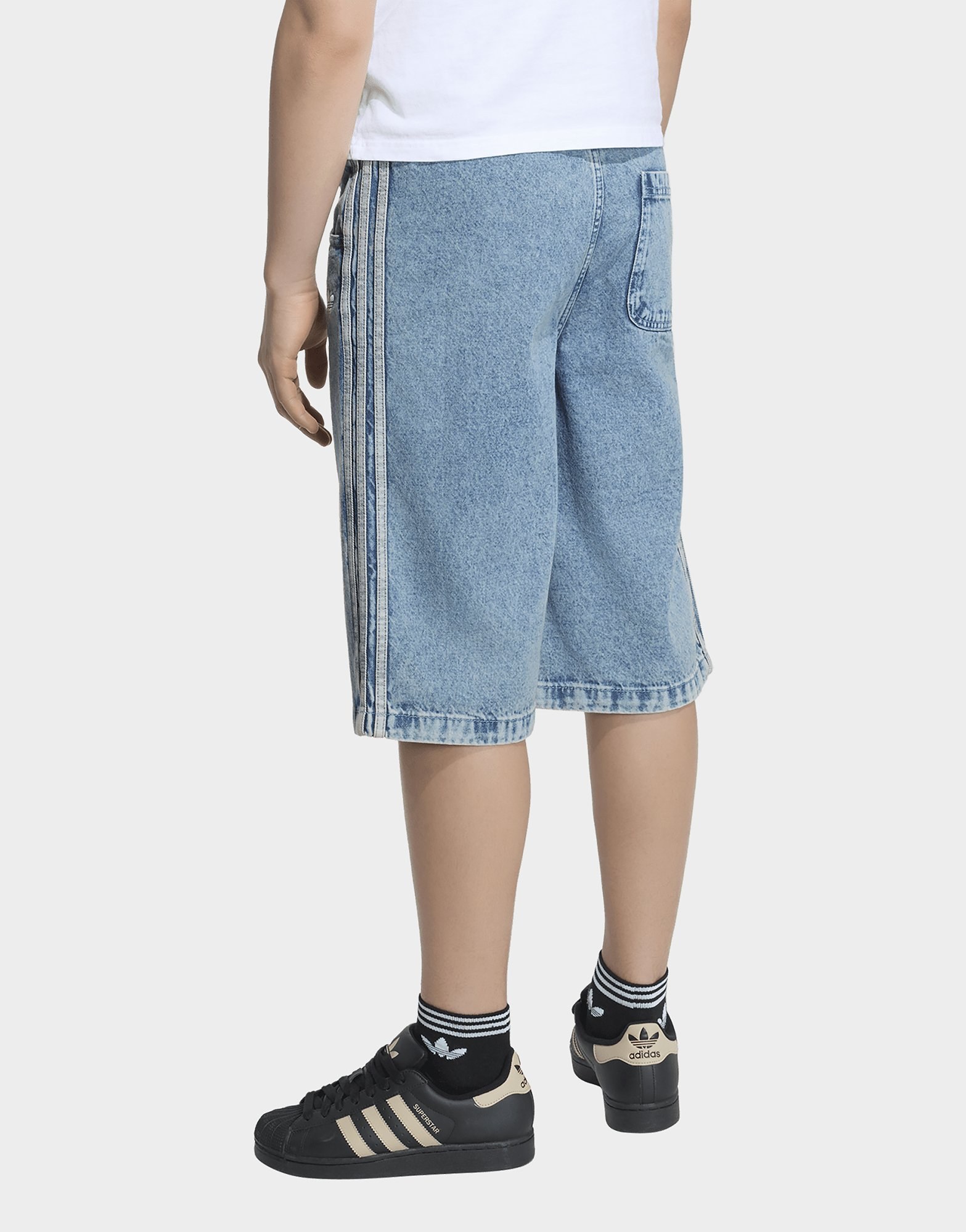 adidas Lockere Denim-jorts
