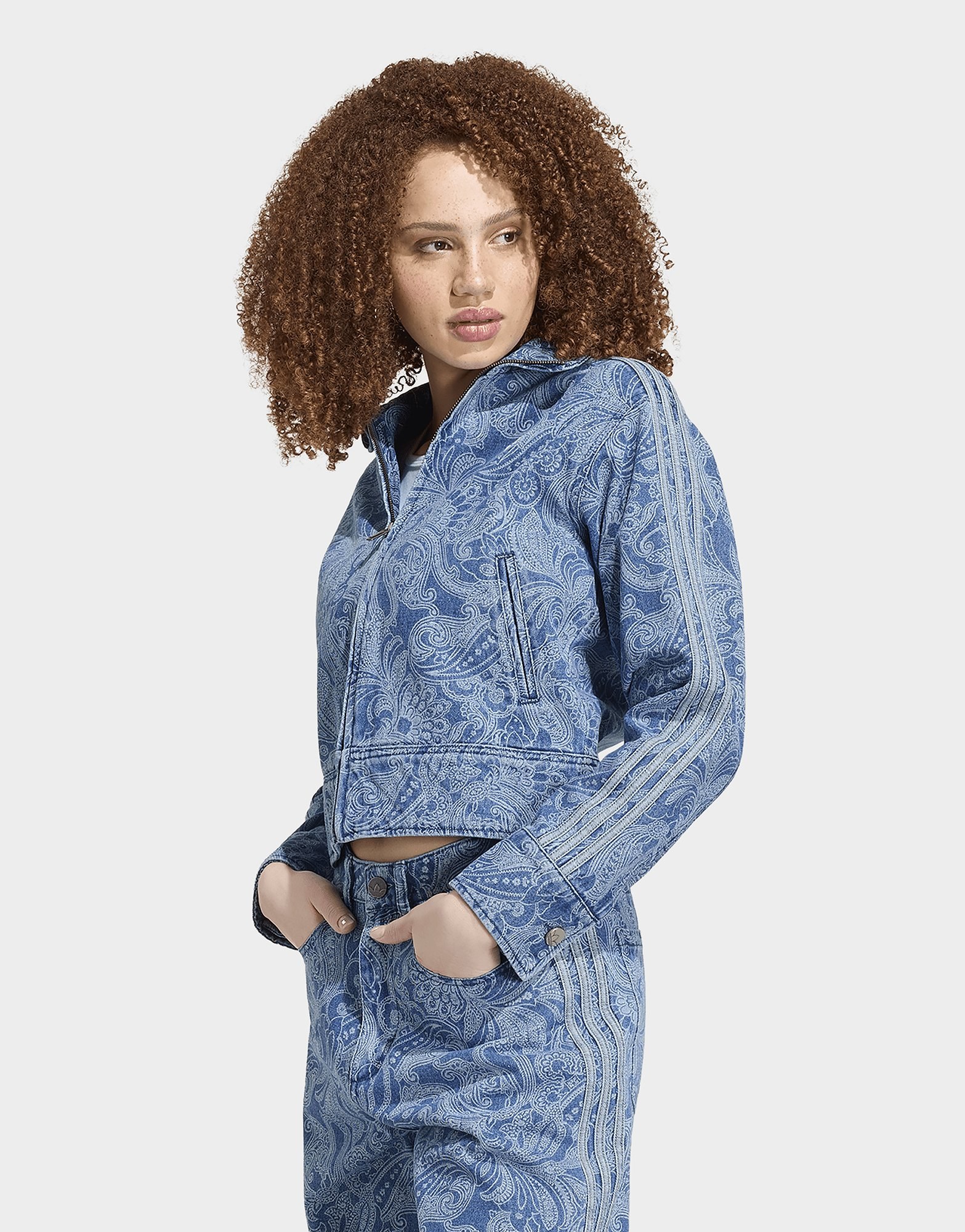 adidas LIBERTY LONDON FIREBIRD JEANSJACKE