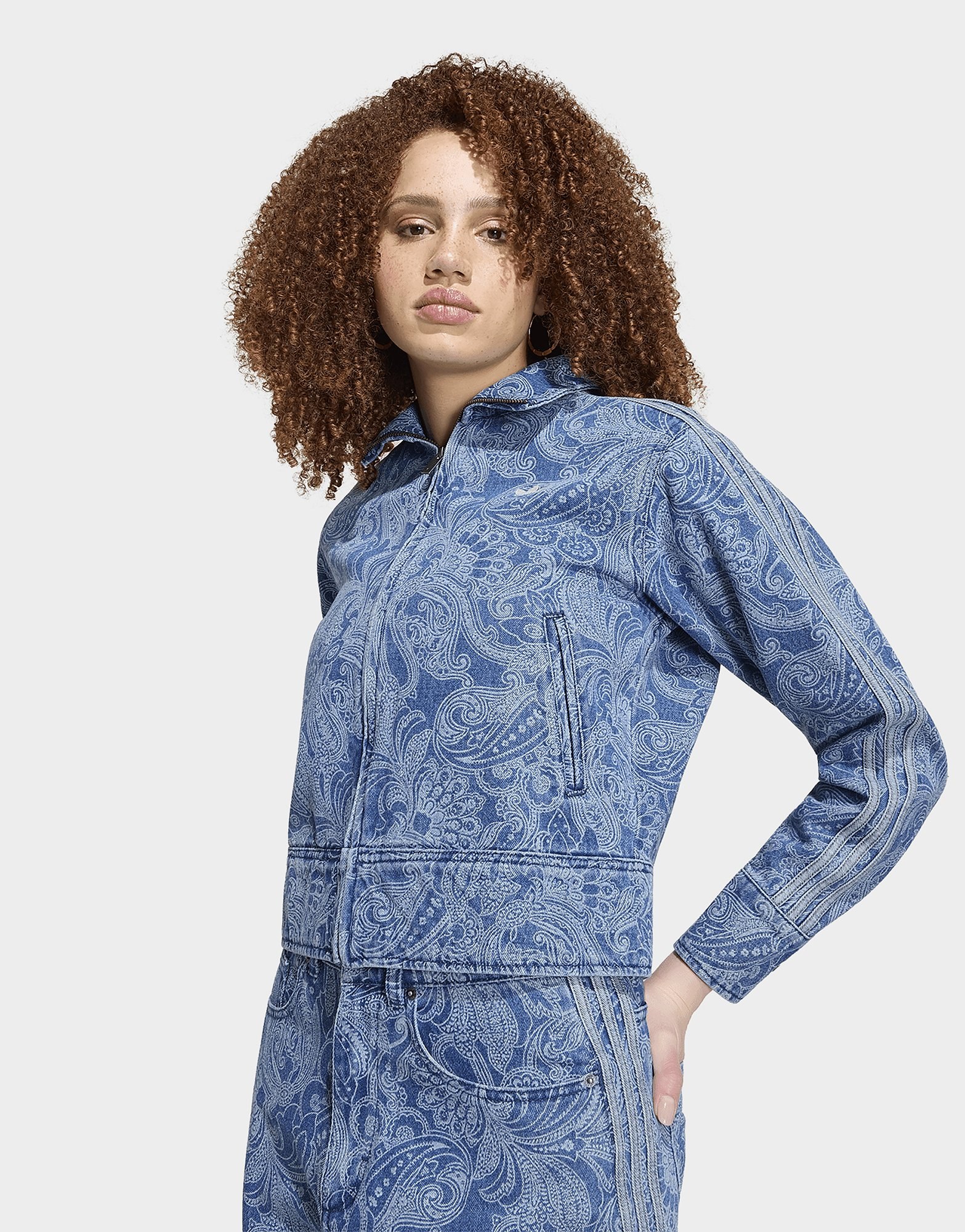 adidas LIBERTY LONDON FIREBIRD JEANSJACKE