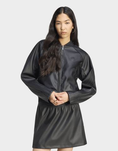 adidas Sst Originals Jacke Kunstleder