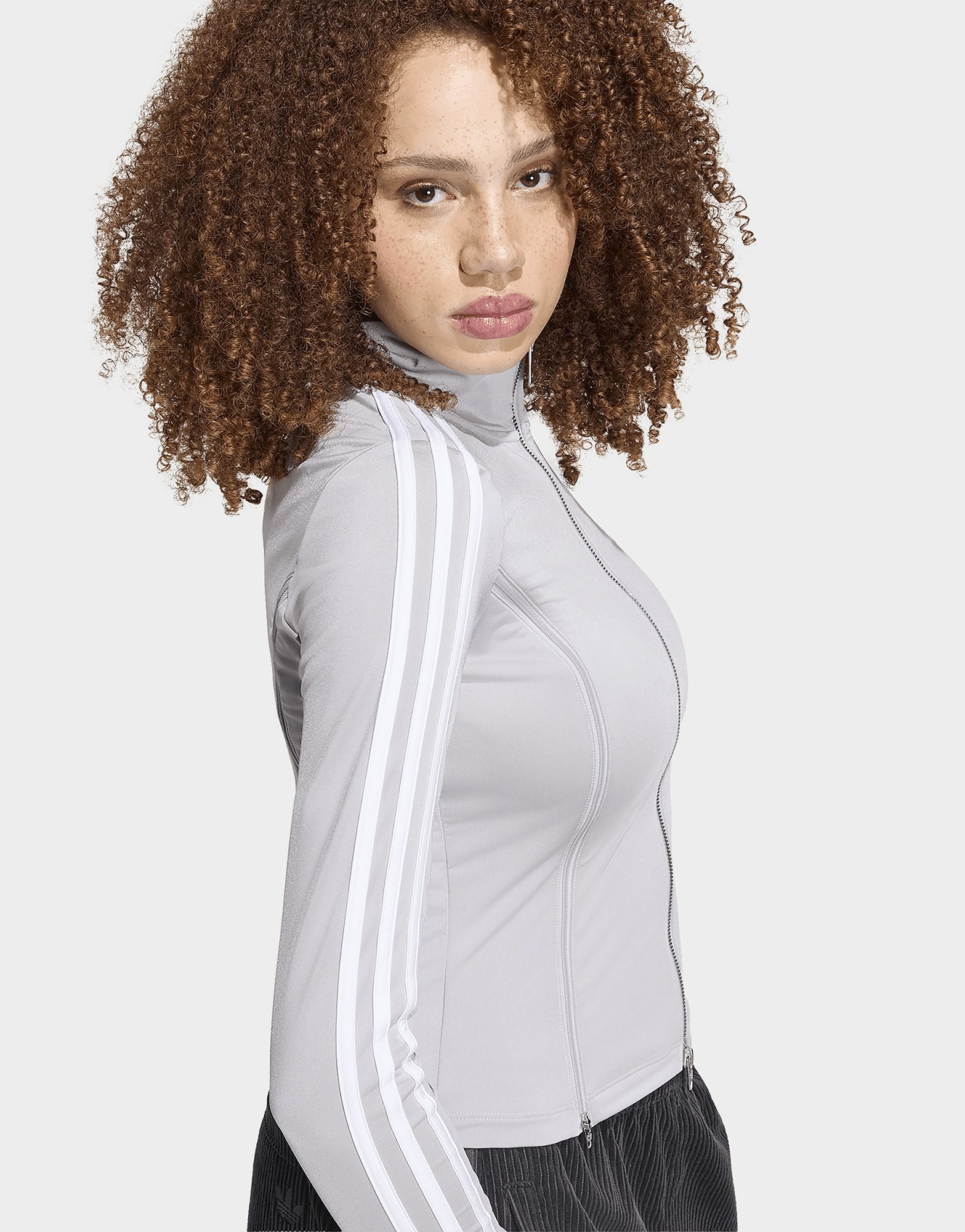 adidas X MIA MARQUEZ T-SHIRT, LANGÄRMELIG, REISSVERSCHLUSS