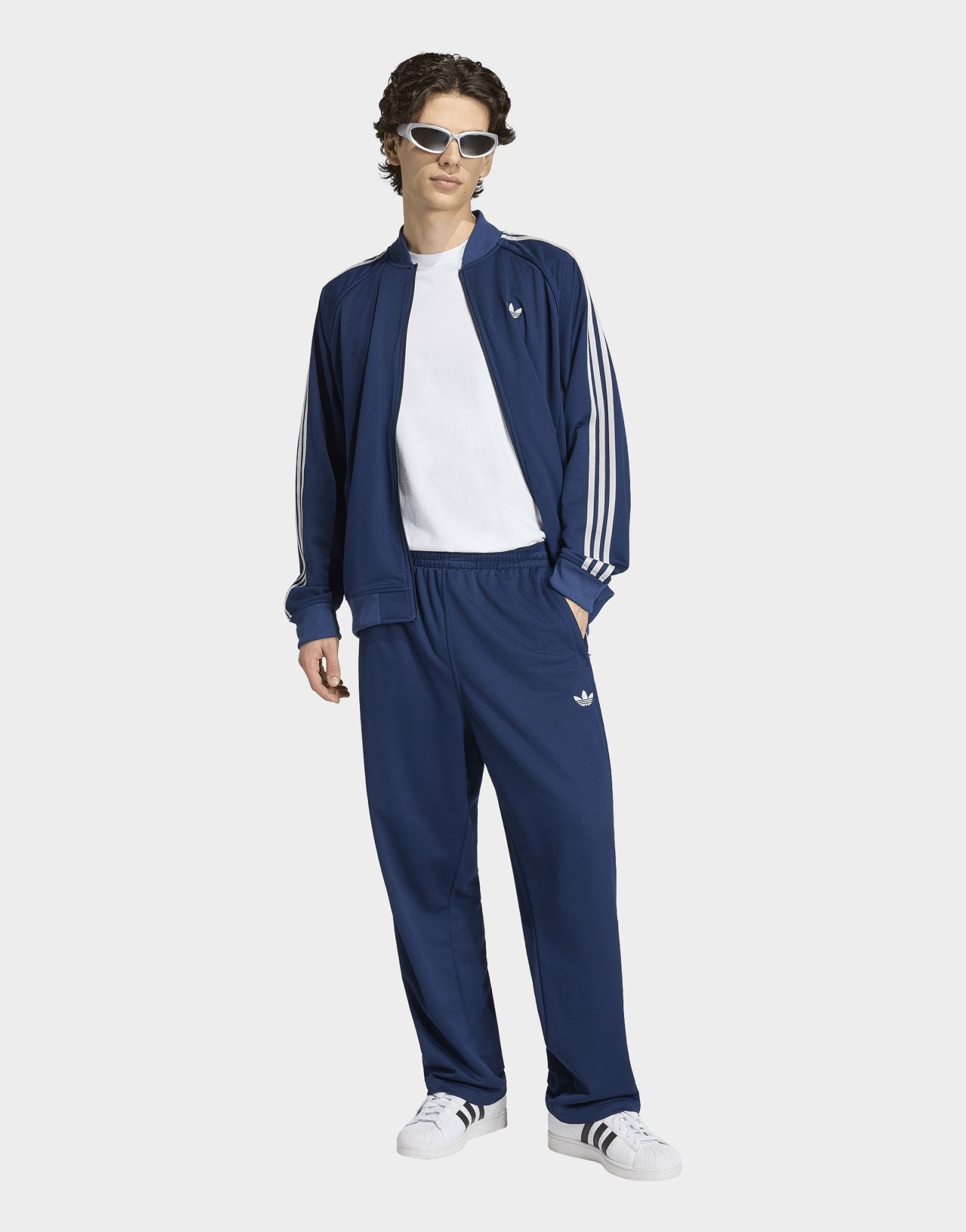 adidas ADICOLOR SST TRAININGSHOSE, MESH, LOCKER GESCHNITTEN