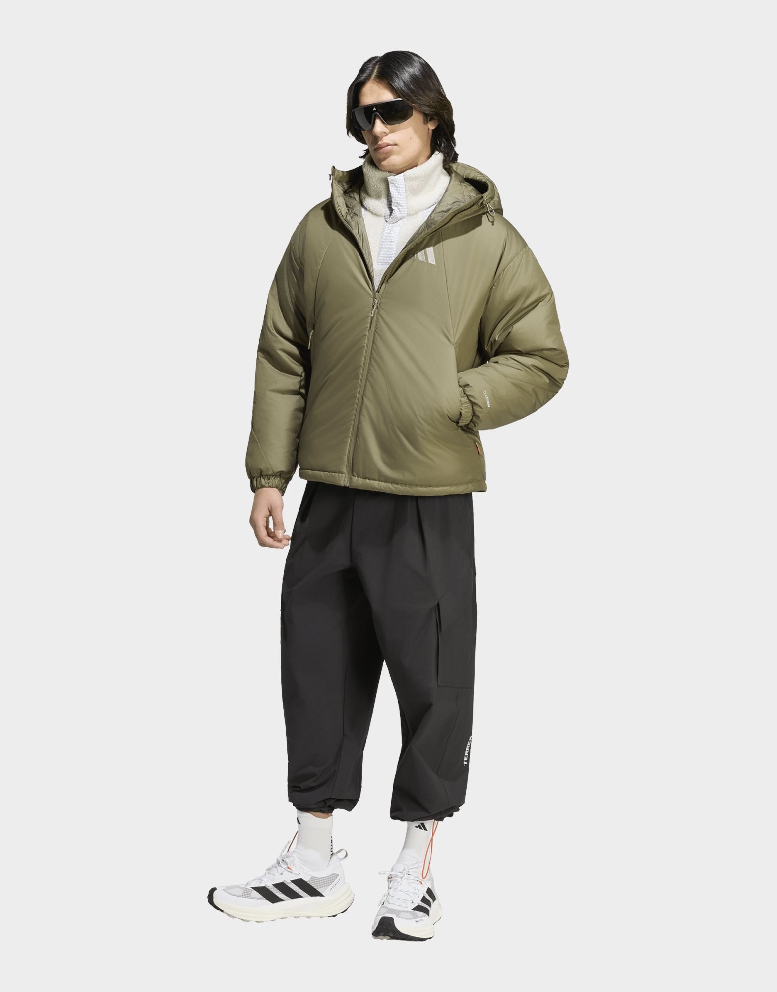 adidas Terrex Multi Primaloft Jacke, Kapuze, Isolierend