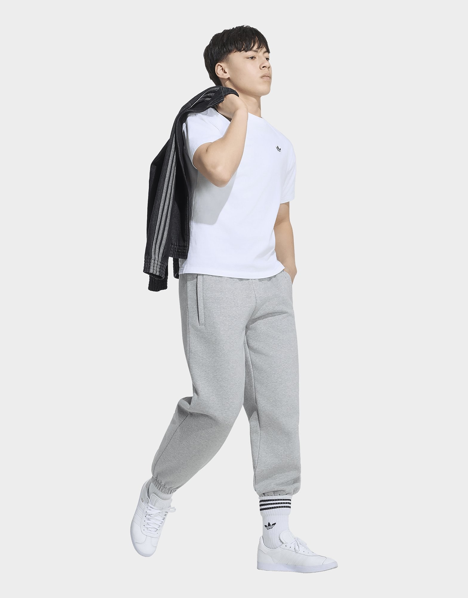 adidas OVERSIZE-JOGGINGHOSE, FLEECE