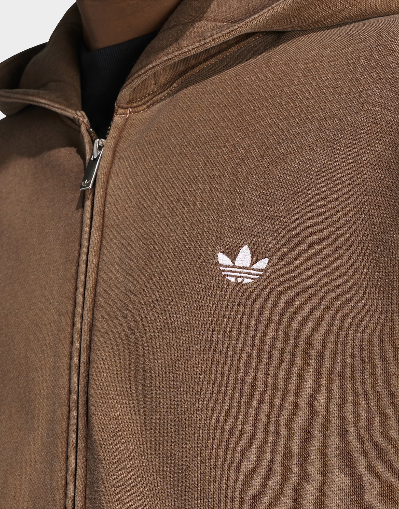 adidas TREFOIL ESSENTIALS WASHED KAPUZENJACKE, LOCKER GESCHNITTEN