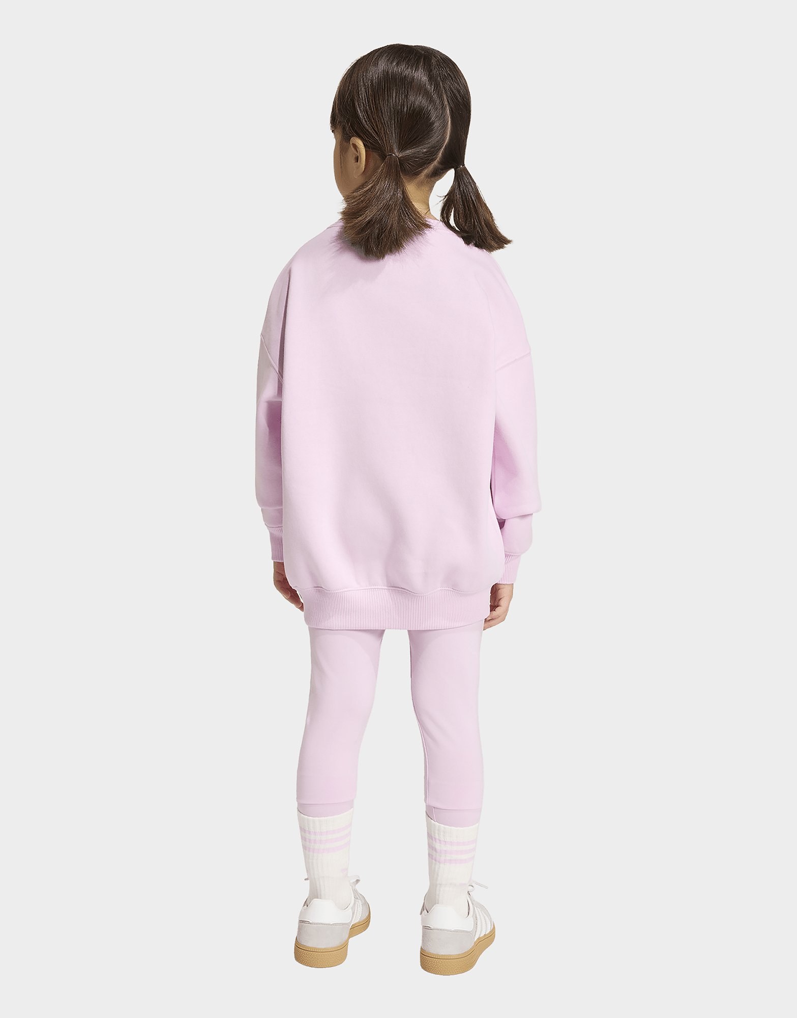 adidas OVERSIZE SET SWEATSHIRT RUNDHALSAUSSCHNITT LEGGINGS