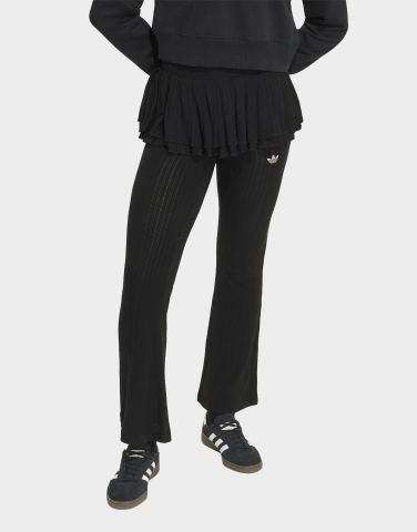 adidas Strick-leggings, Schmal Geschnitten, Rüschen