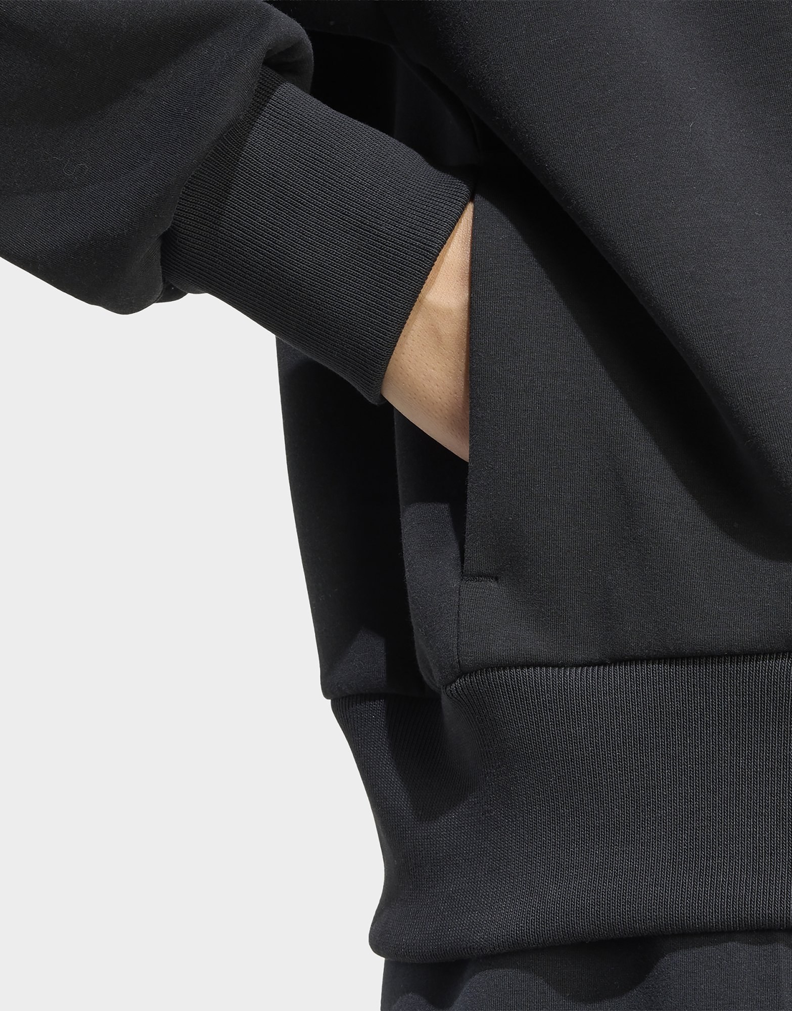 adidas Soft Lux Kapuzenjacke, Reissverschluss