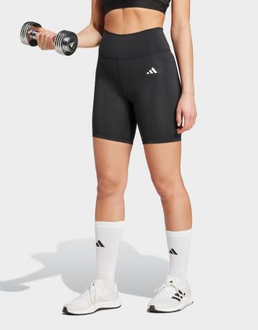 adidas Optimé Essentials Kurze Leggings Mit Tasche, 18 Cm