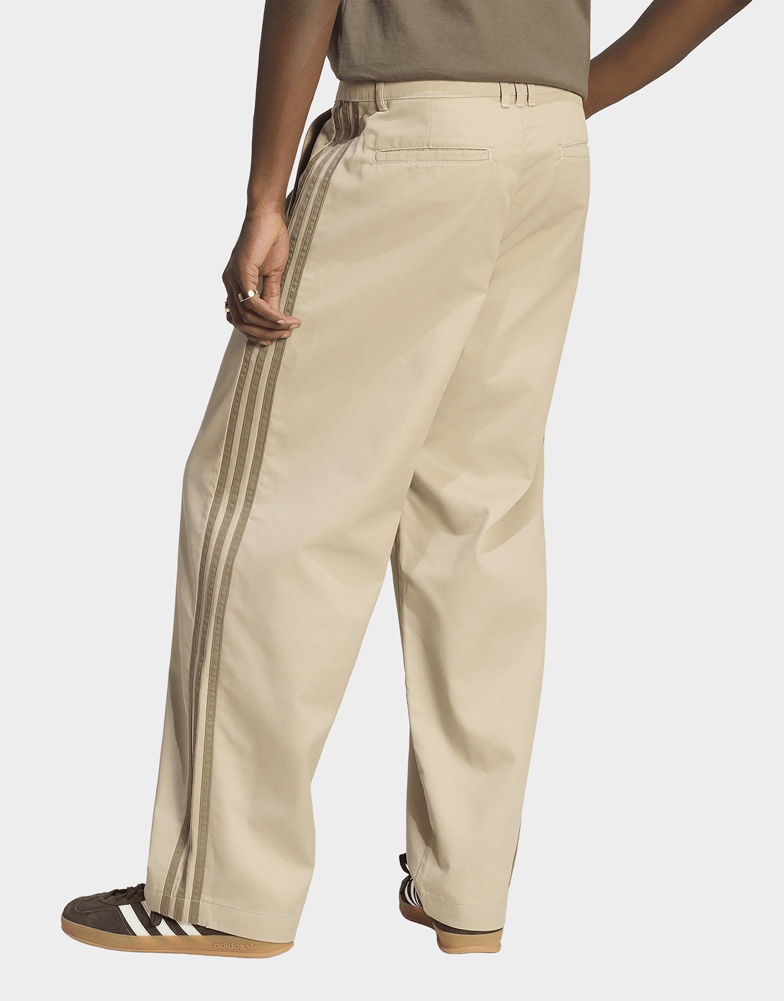 adidas 3-streifen Hose Mit Faltendetail