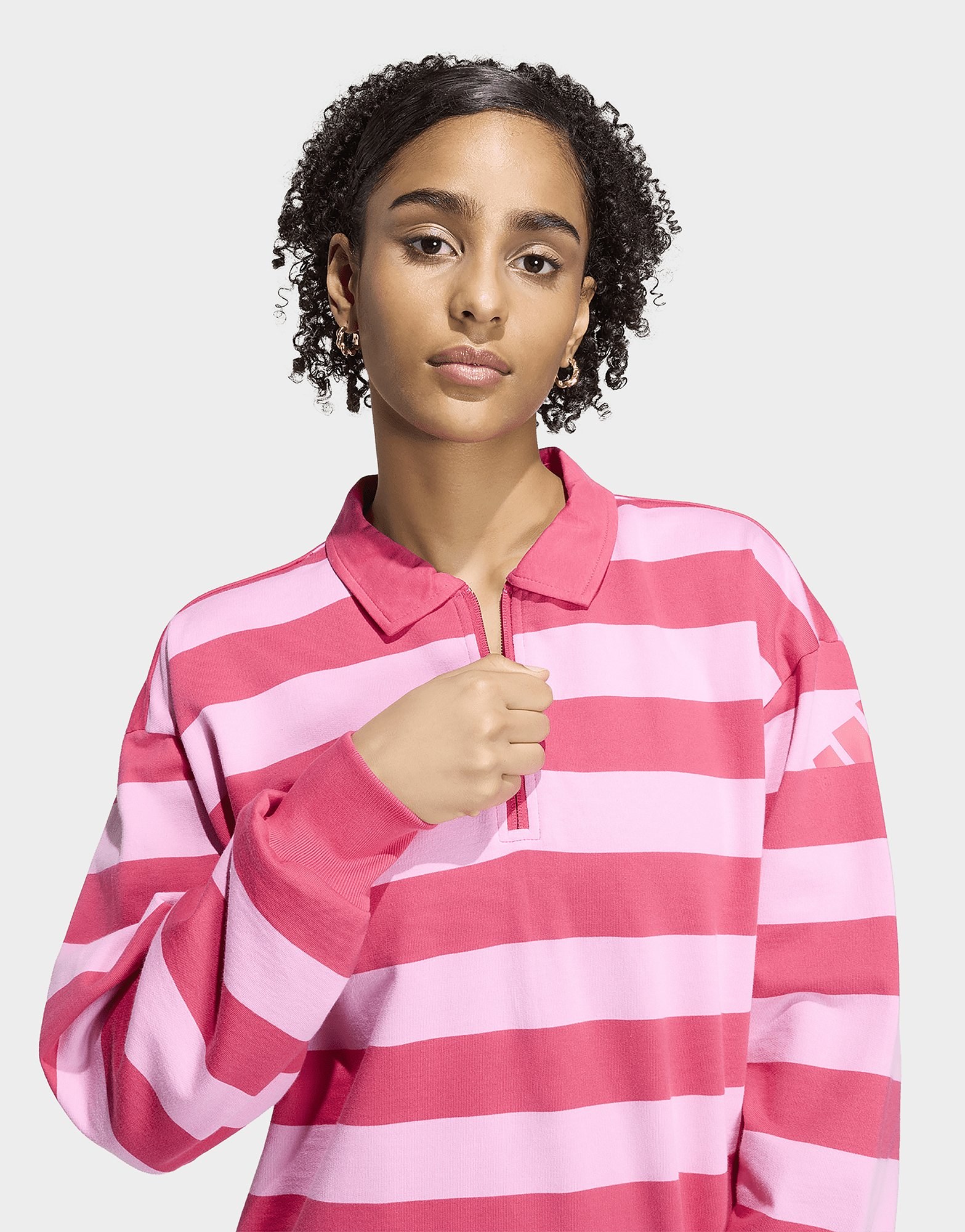 adidas Essentials Contemporary French Terry Langarm-poloshirt