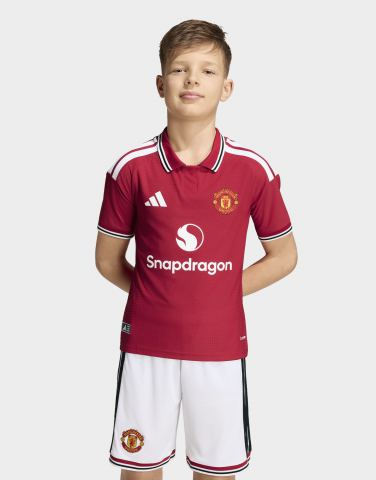 adidas Manchester United 26/27 Kids Authentic Heimtrikot