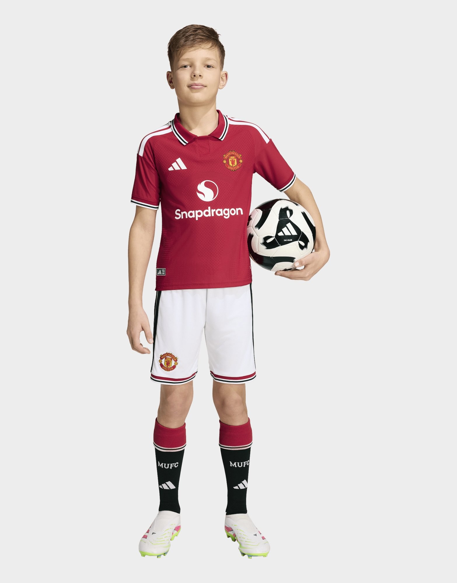 adidas Manchester United 26/27 Kids Authentic Heimtrikot