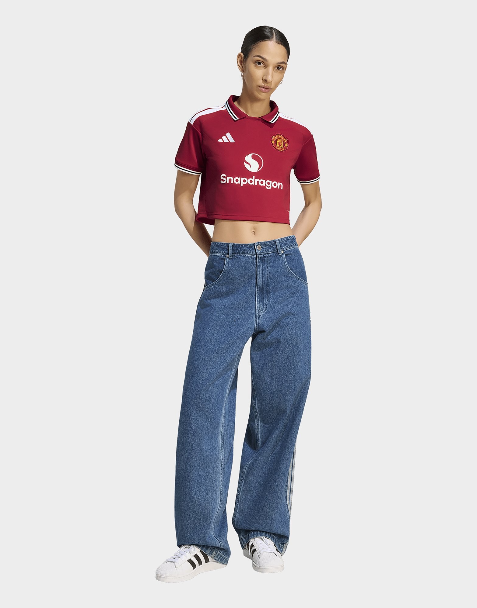 adidas Manchester United 26/27 Heimtrikot, kürzer geschnitten