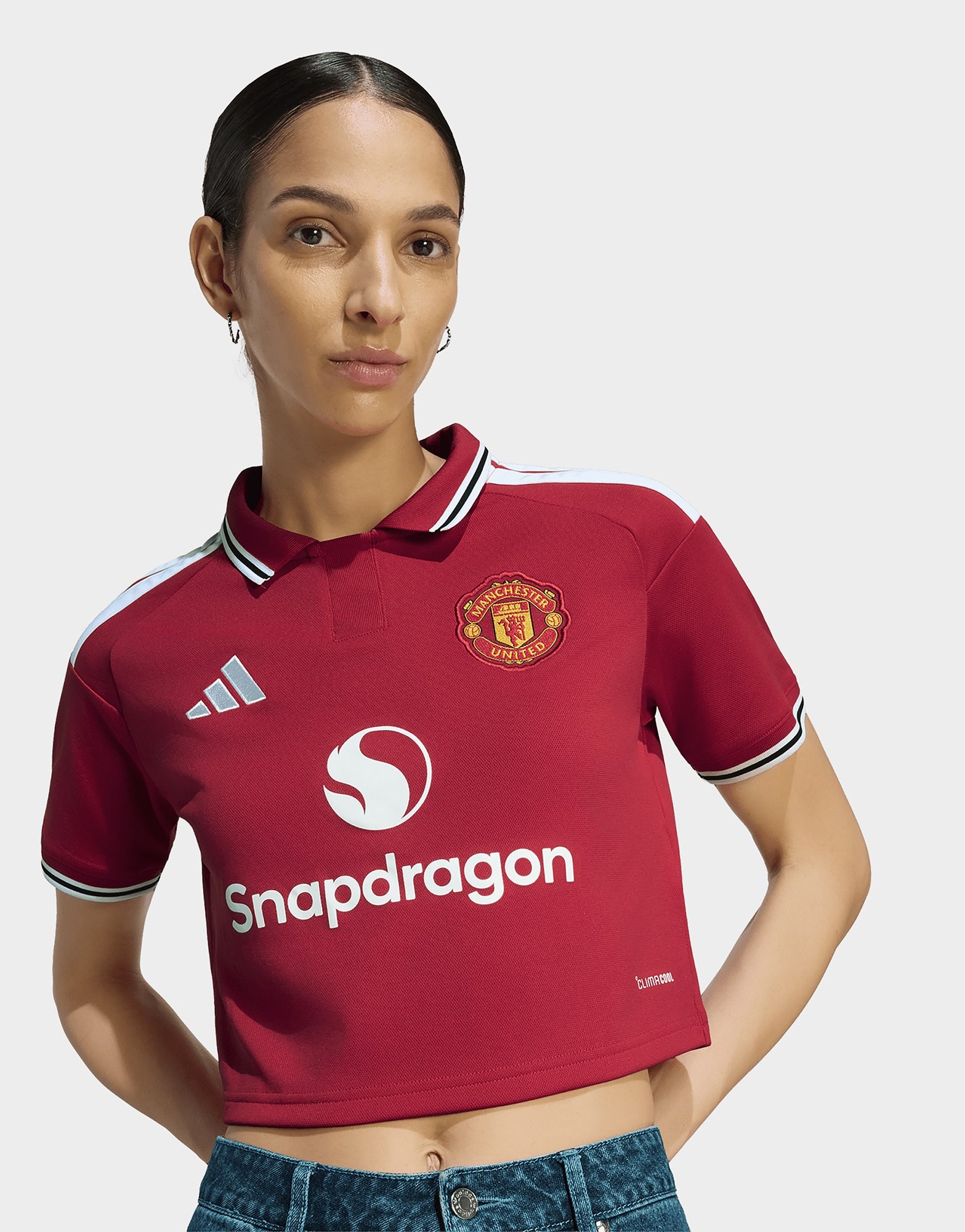 adidas Manchester United 26/27 Heimtrikot, kürzer geschnitten
