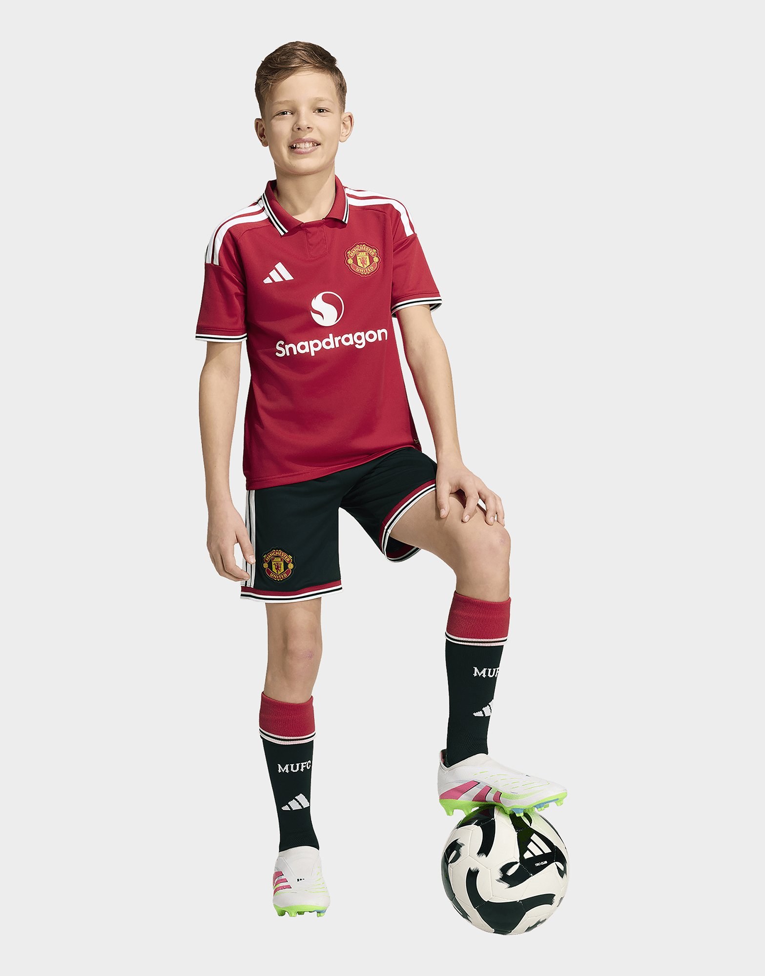 adidas Manchester United 26/27 Kids Heimshorts