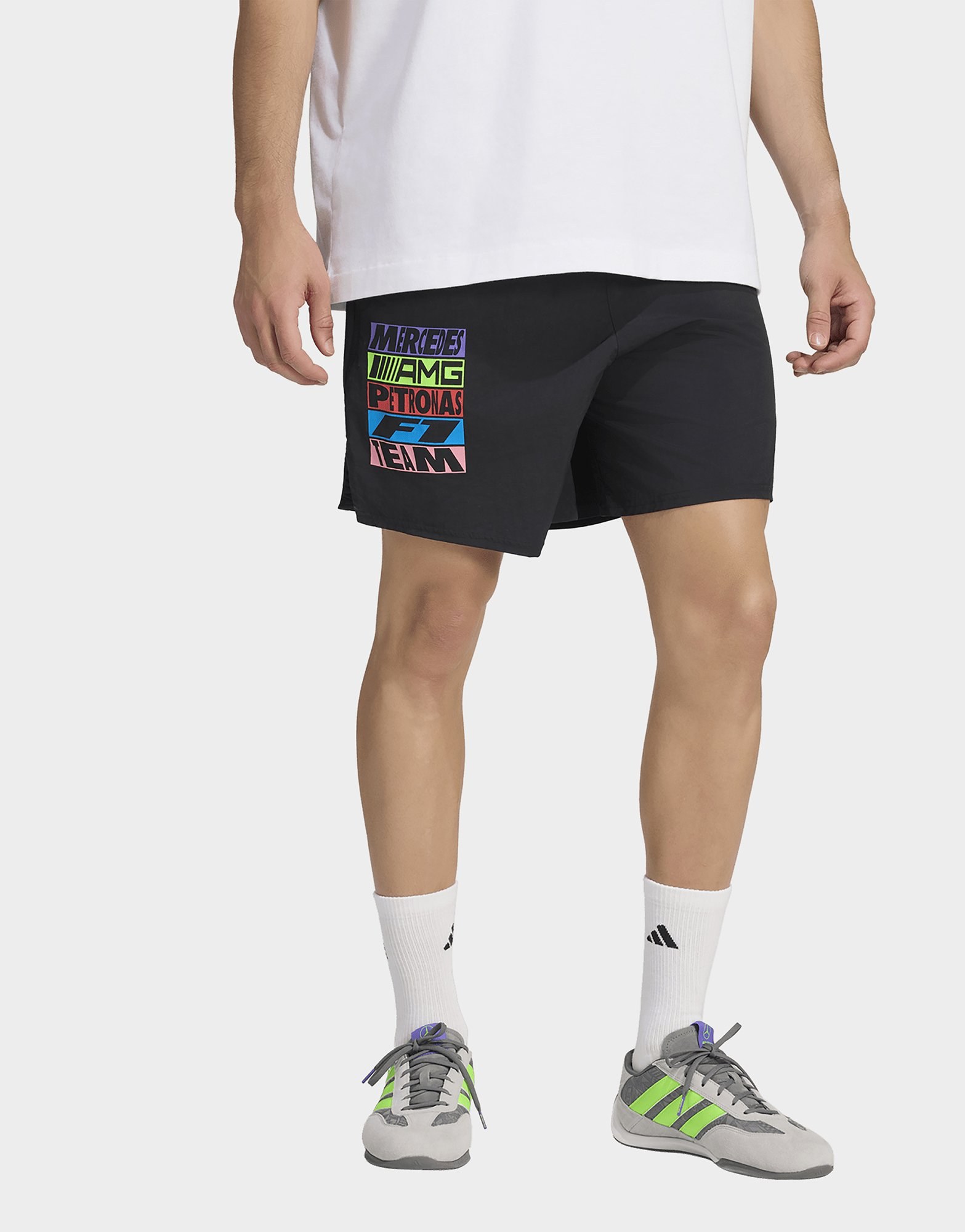 adidas Mercedes – Amg Petronas Formula 1 Team Lights On Shorts