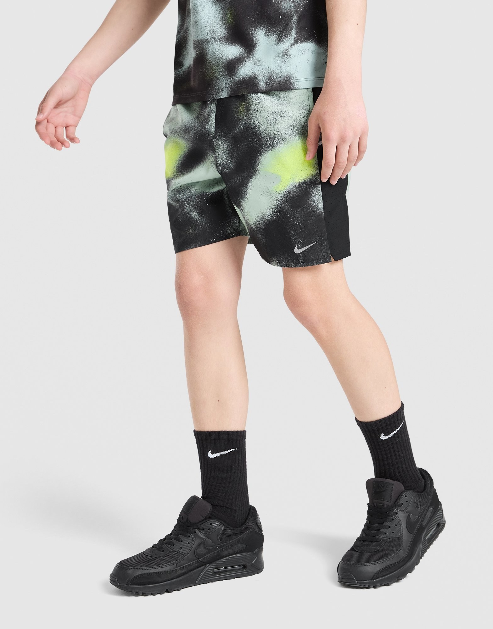 Nike Miler All Over Print Shorts Kinder