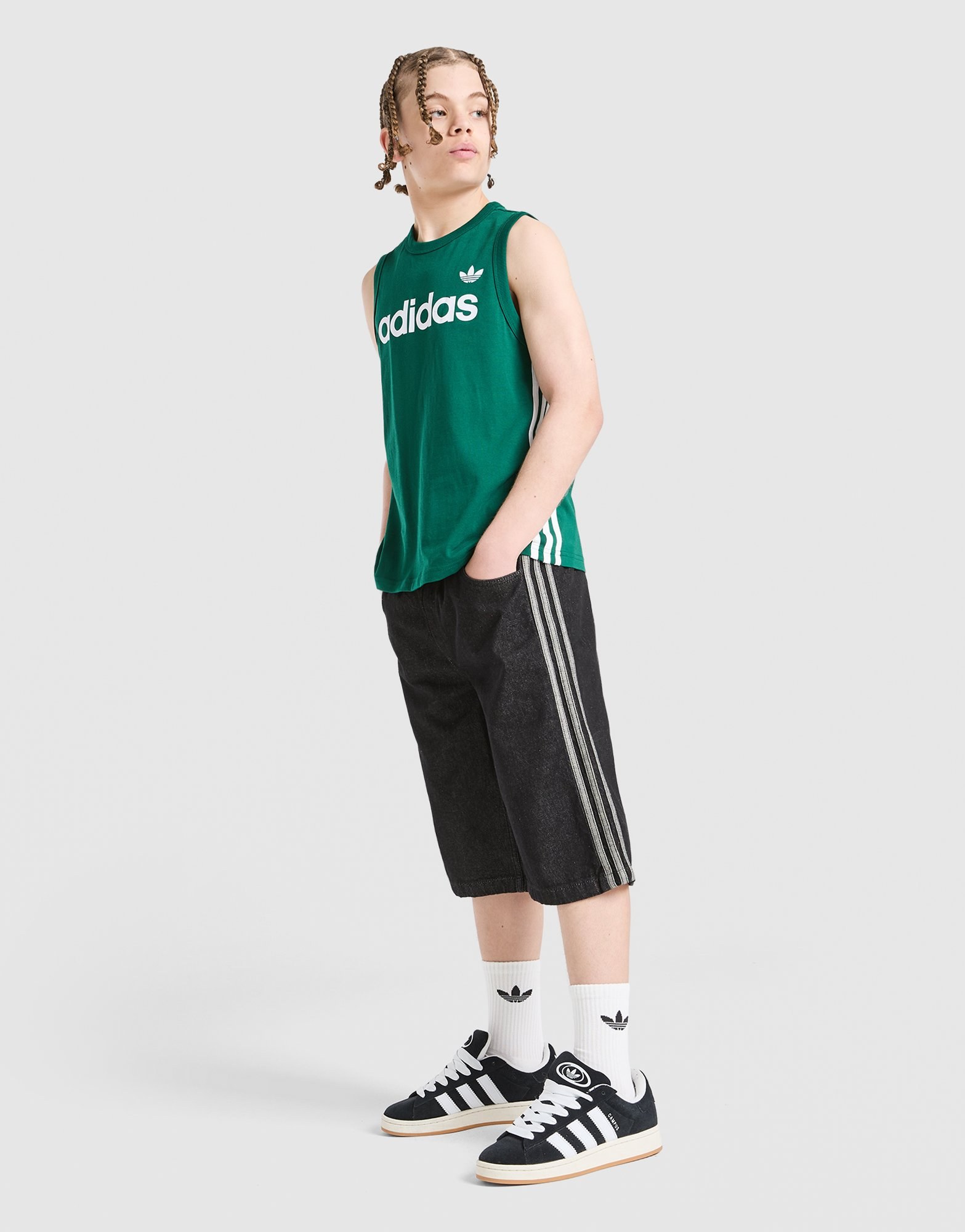 adidas Originals 3-Streifen Tanktop Kinder