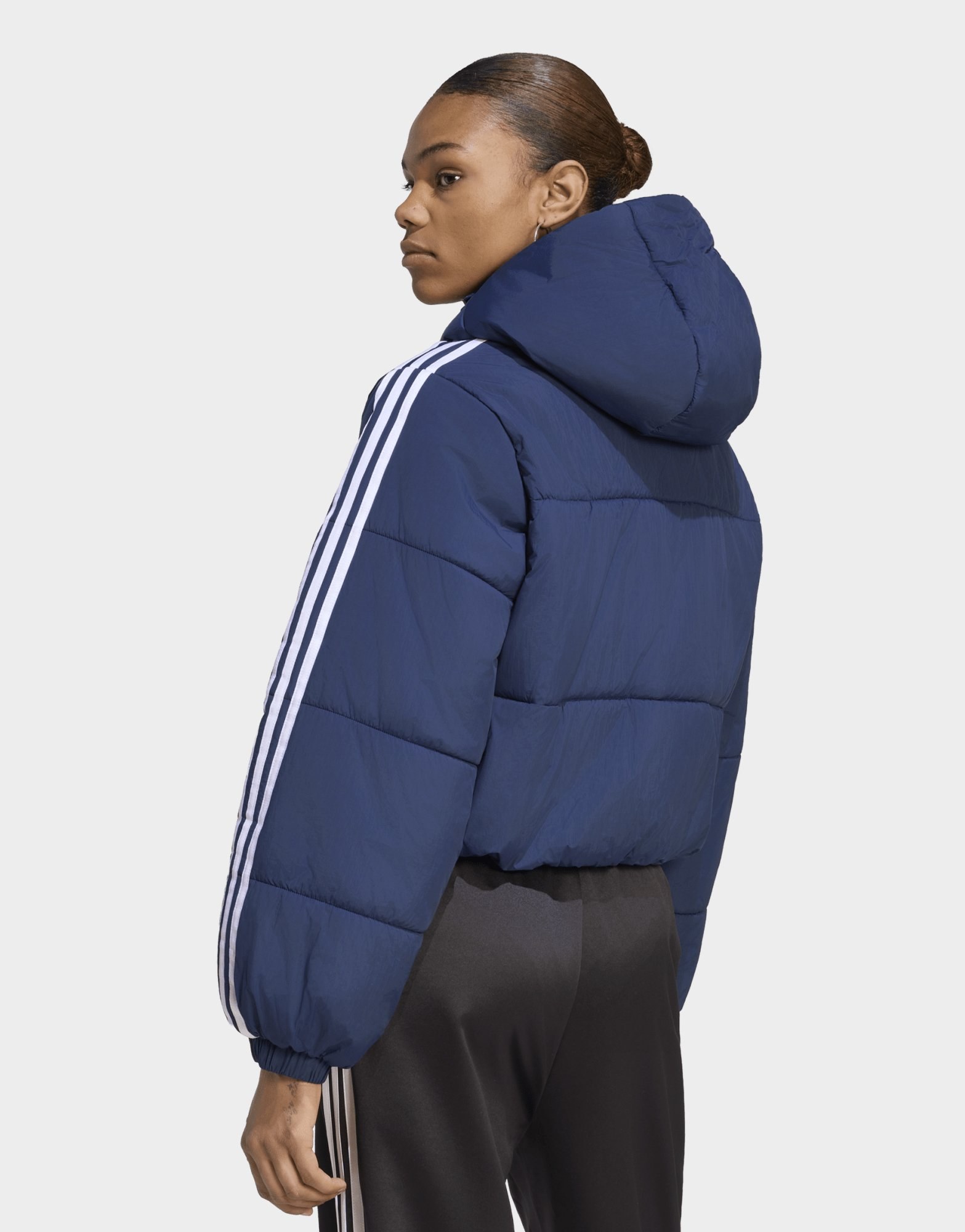 adidas Adicolor Puffer Jacke, Kürzer Geschnitten, Kapuze