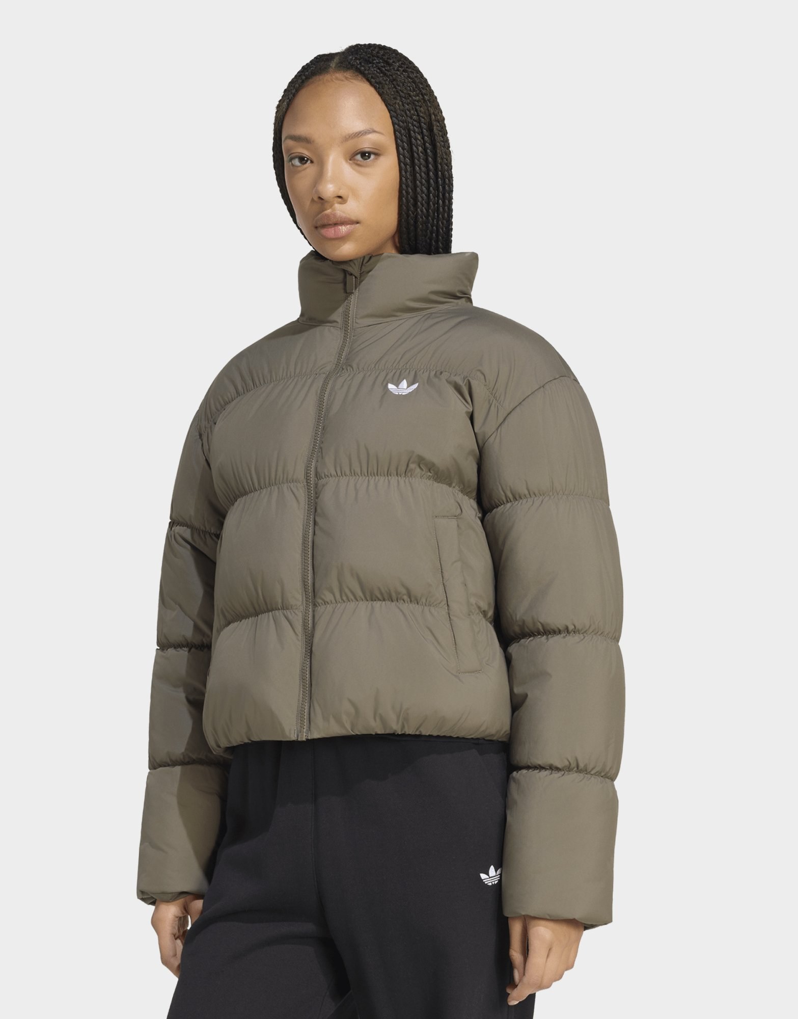 adidas Jacke, Gefüttert, Kurzer Schnitt