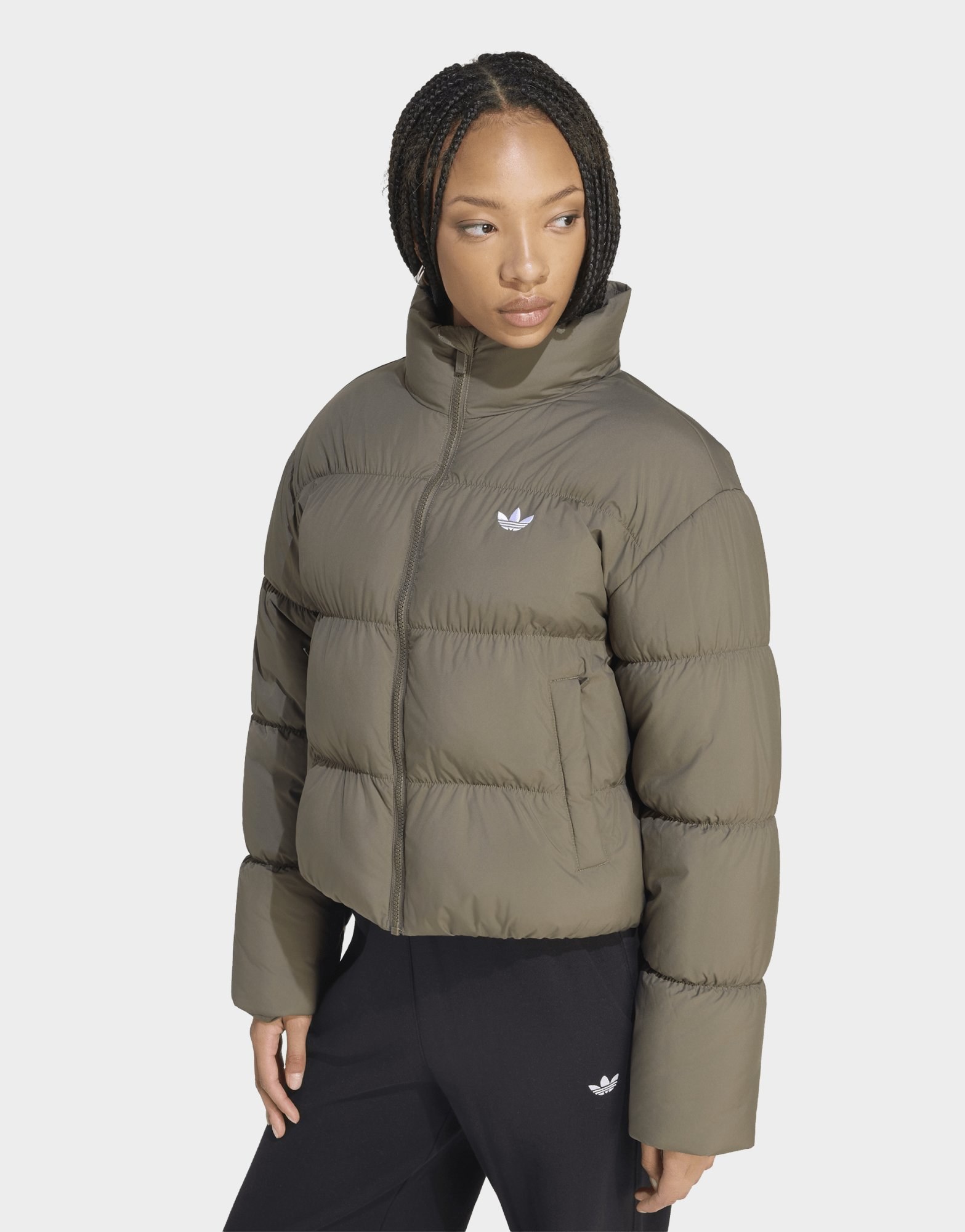 adidas Jacke, Gefüttert, Kurzer Schnitt
