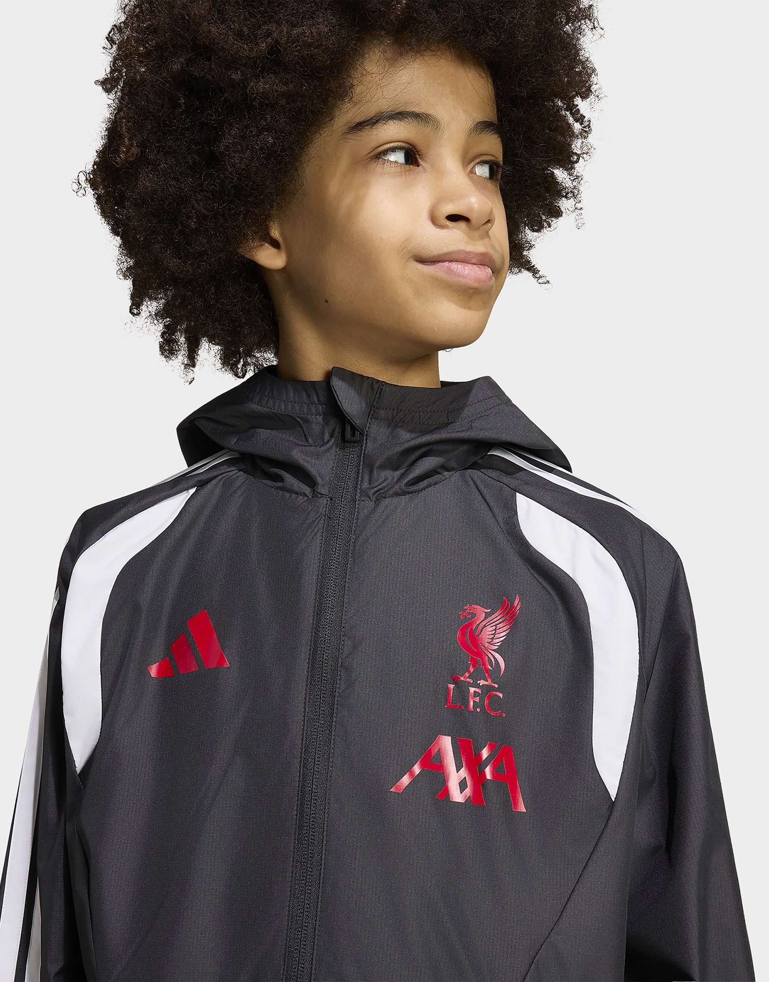 adidas FC Liverpool 26/27 Tiro Allwetterjacke Kinder