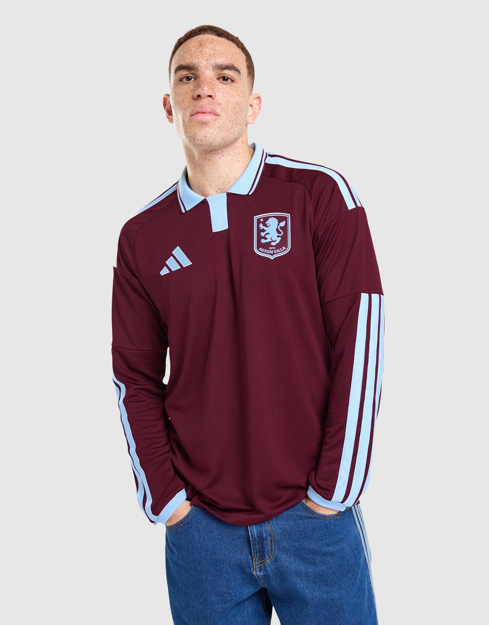 adidas Aston Villa 26/27 Heimtrikot, Langärmelig