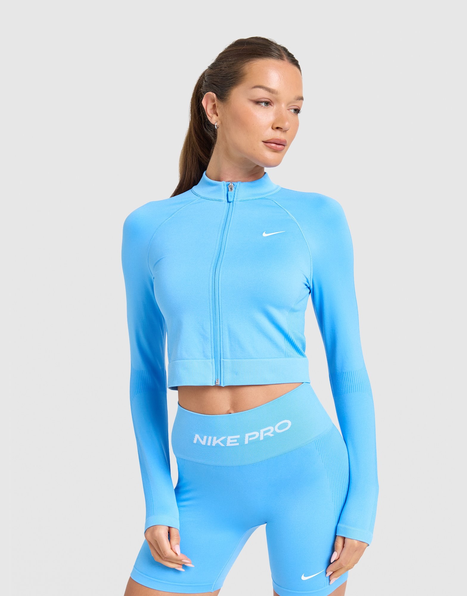 Nike Training Pro Seamless Full-Zip Oberteil
