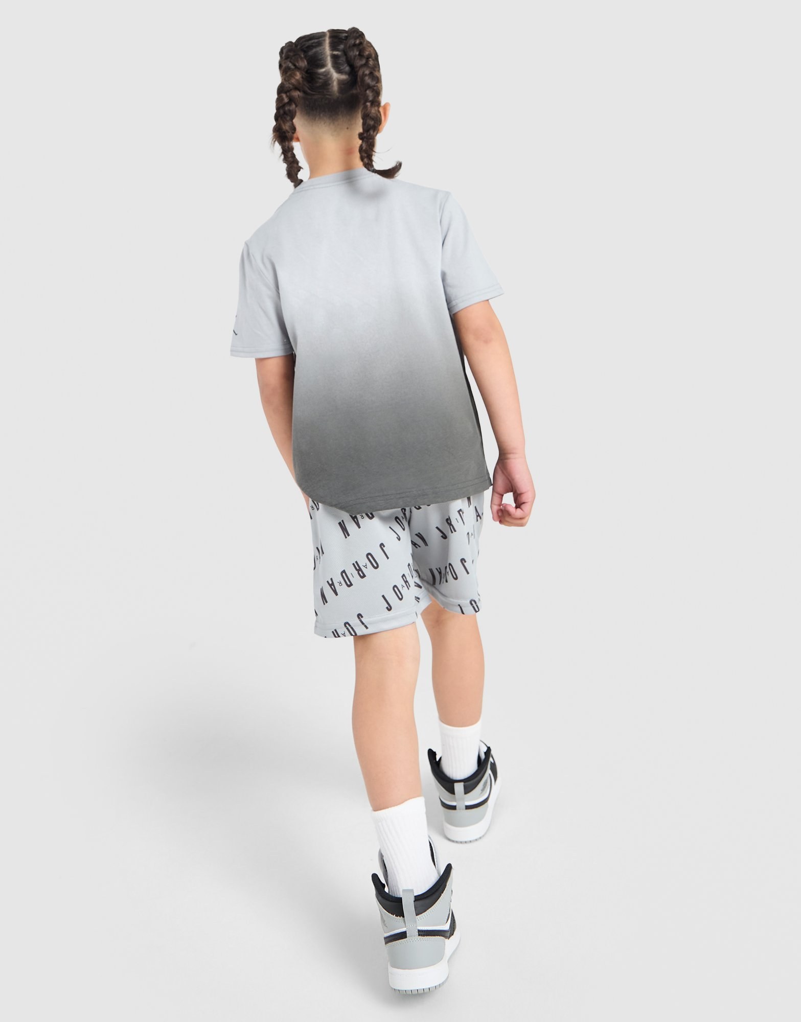 Jordan All Over Print T-Shirt/Shorts Set Children