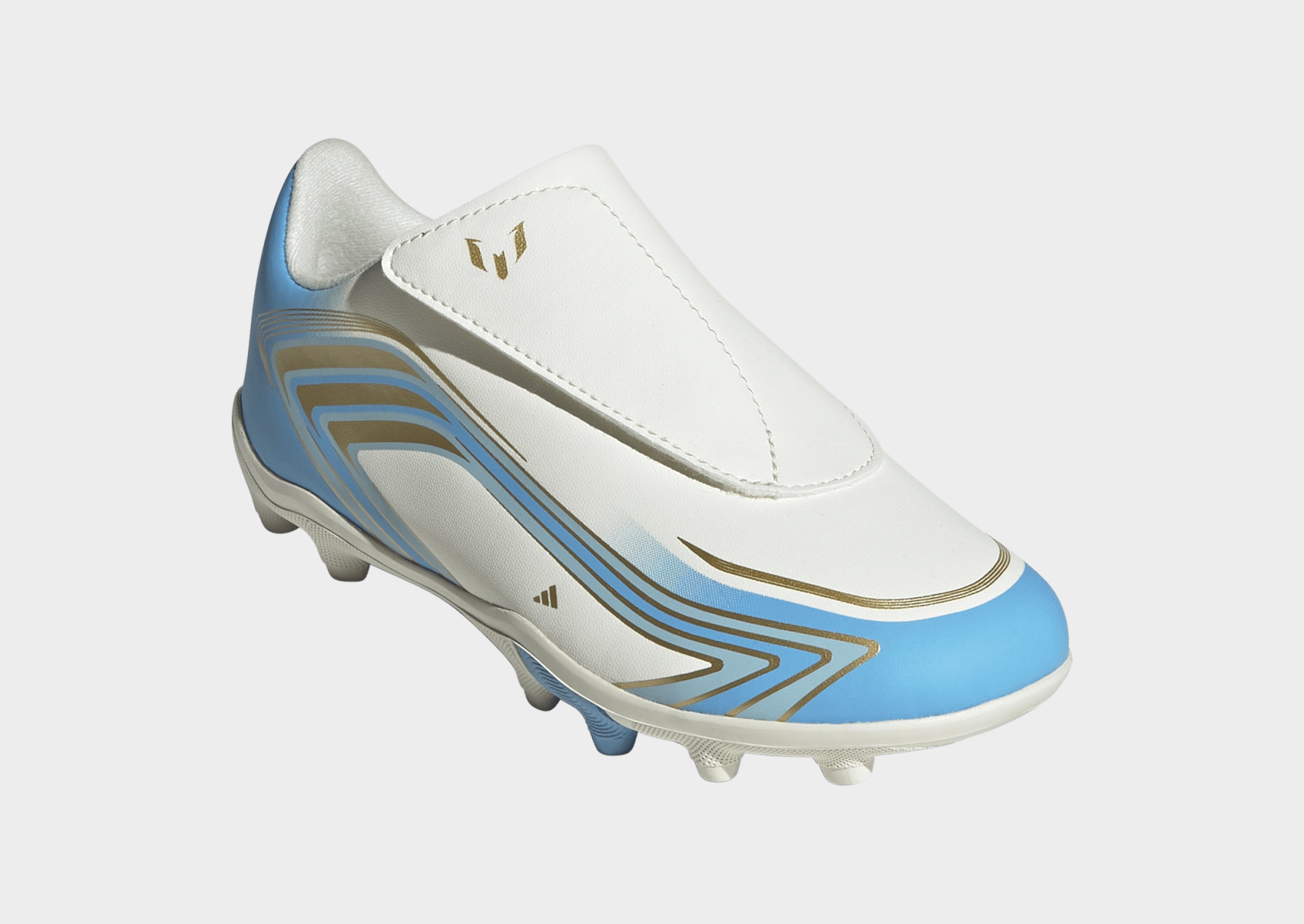 adidas F50 Messi Club Kids Fußballschuh, Feste / Gemischte Böden, Klettverschluss