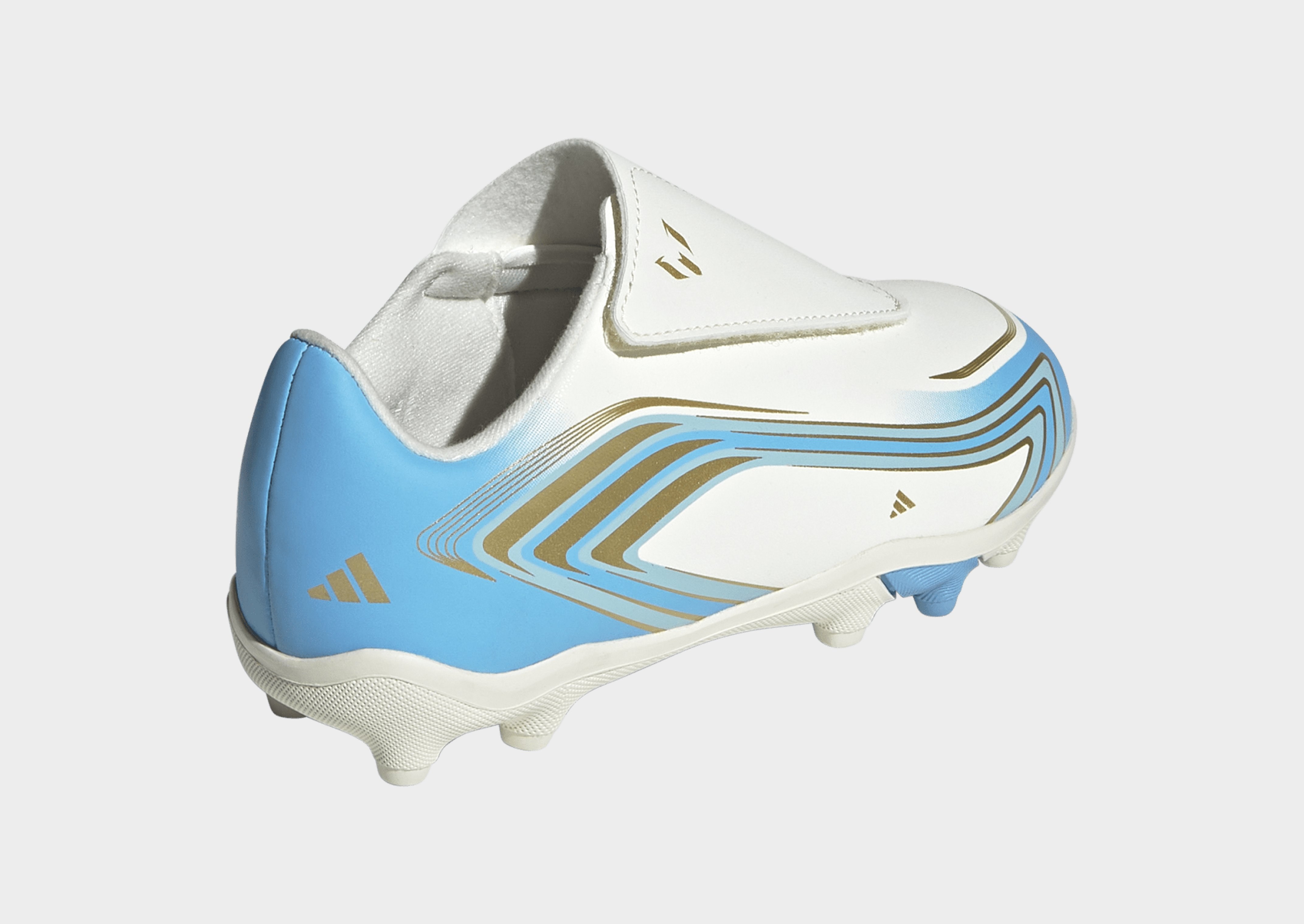 adidas F50 Messi Club Kids Fußballschuh, Feste / Gemischte Böden, Klettverschluss