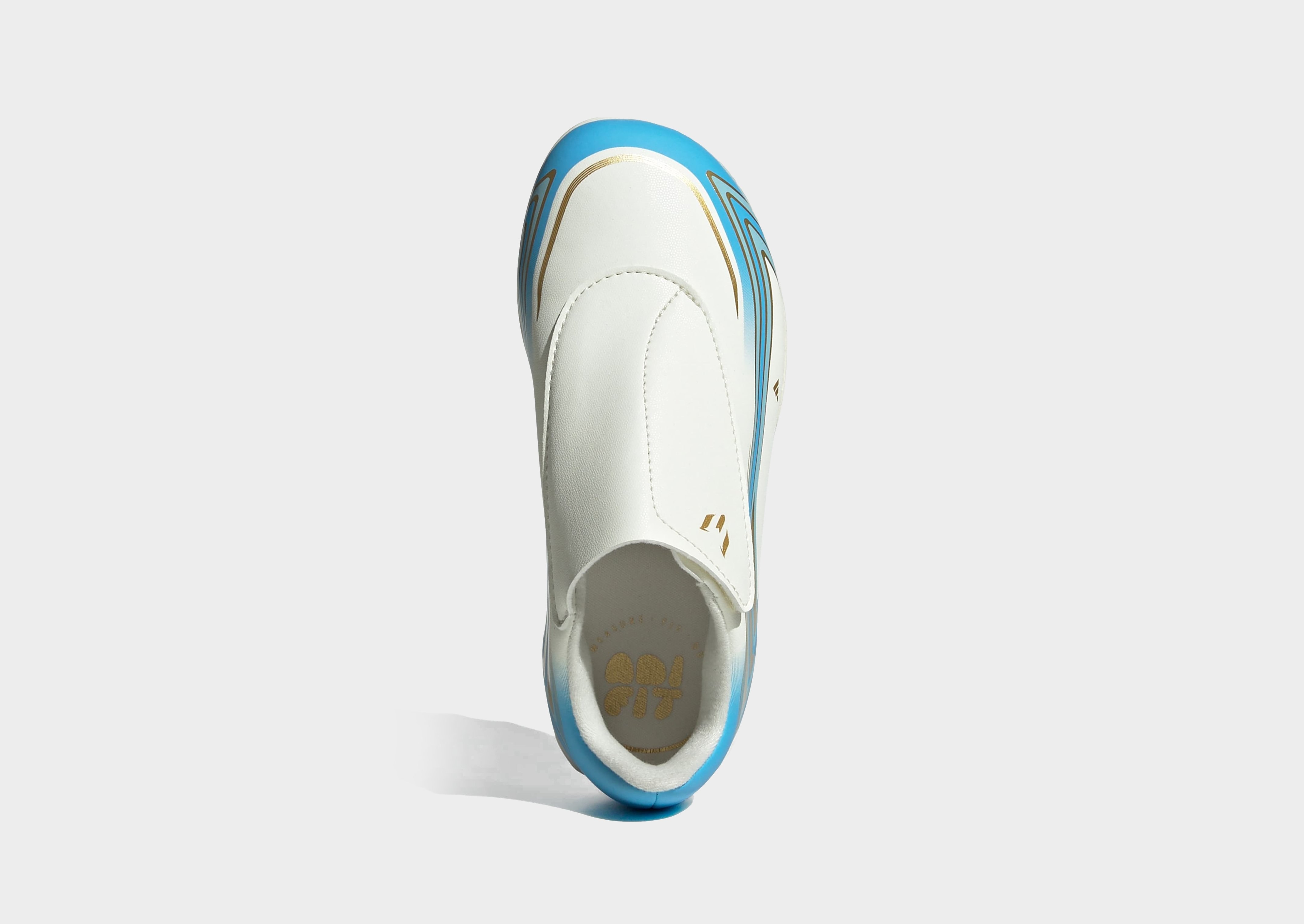 adidas F50 Messi Club Kids Fußballschuh, Feste / Gemischte Böden, Klettverschluss