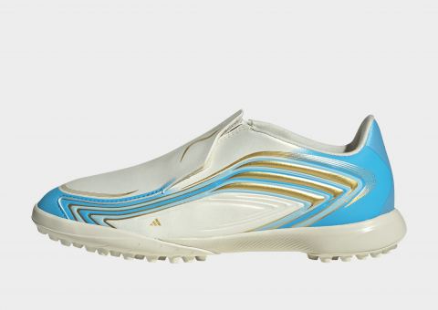 adidas F50 Messi League Kids Fußballschuh, Hybridrasen, Ohne Schnürsenkel