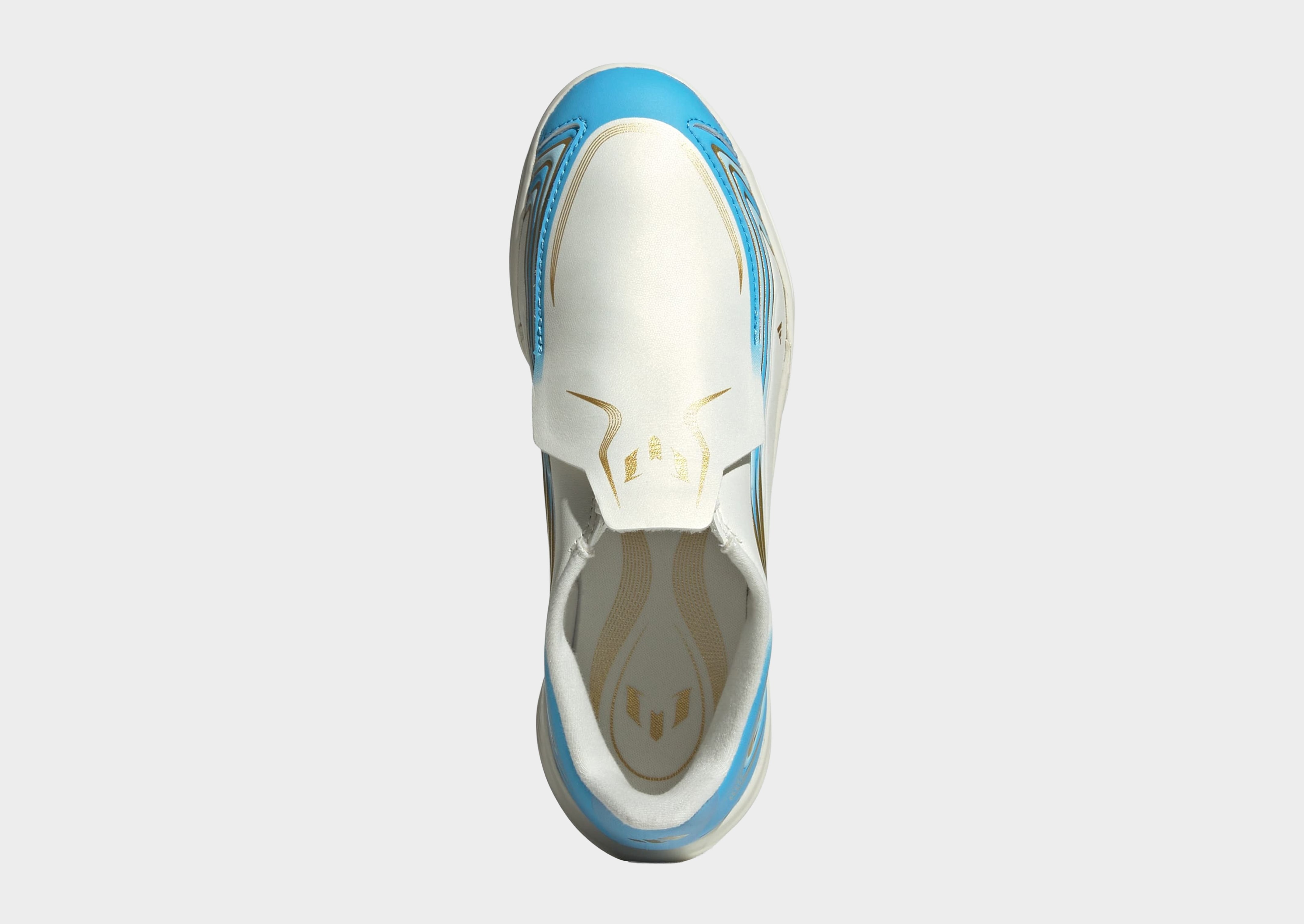 adidas F50 Messi League Kids Fußballschuh, Hallenböden, Ohne Schnürsenkel