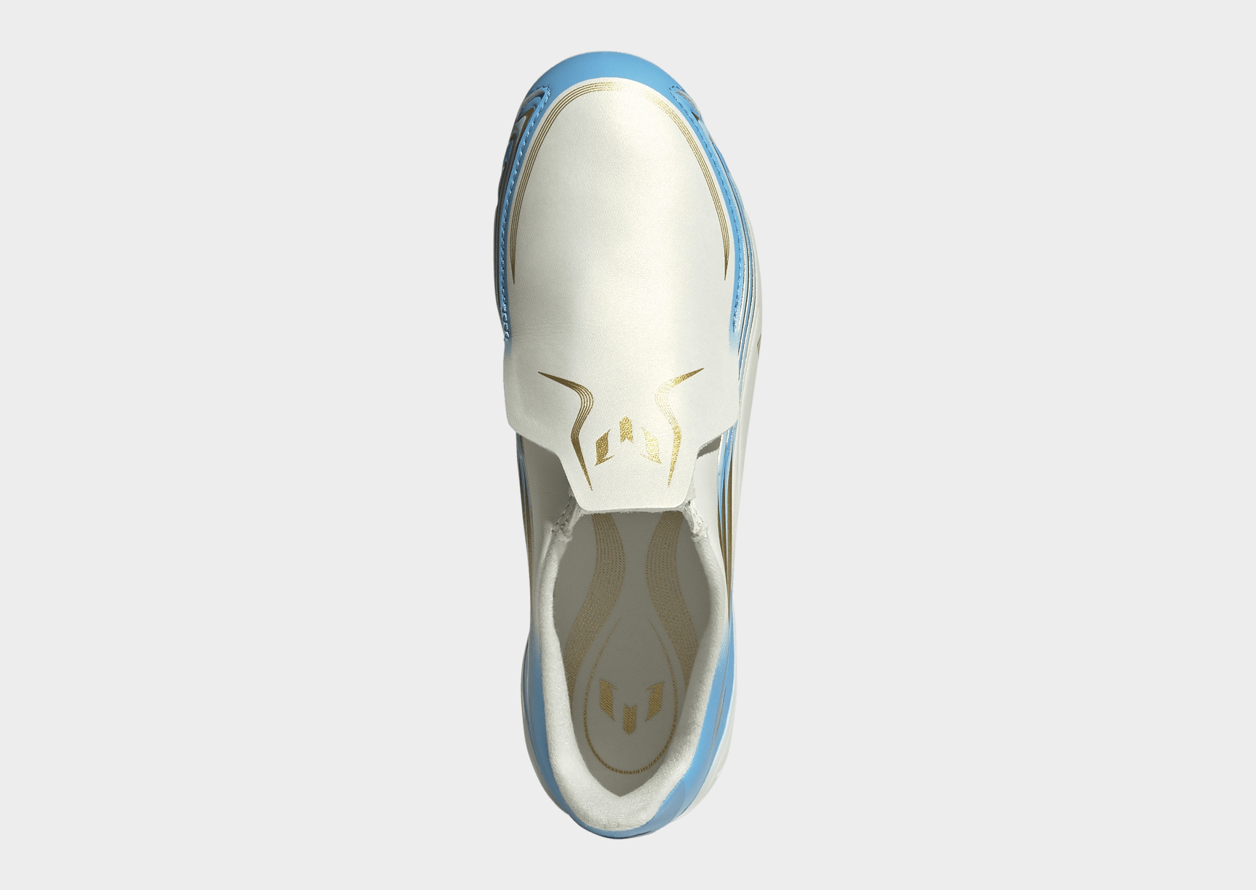 adidas F50 Messi League Kids Fußballschuh, Kunstrasen, ohne Schnürsenkel