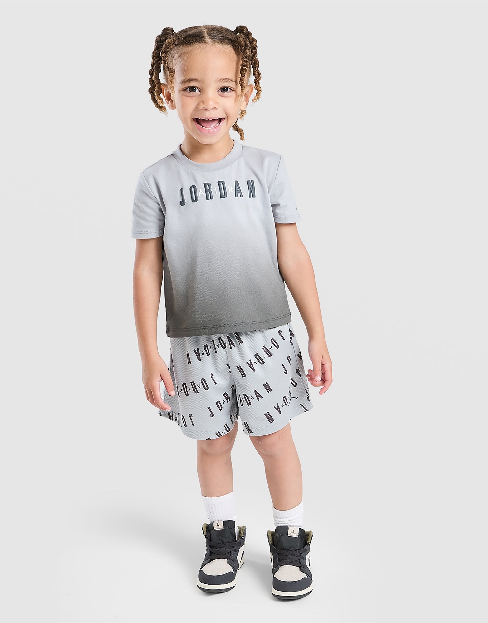 Jordan All Over Print T-Shirt/Shorts Set Infant