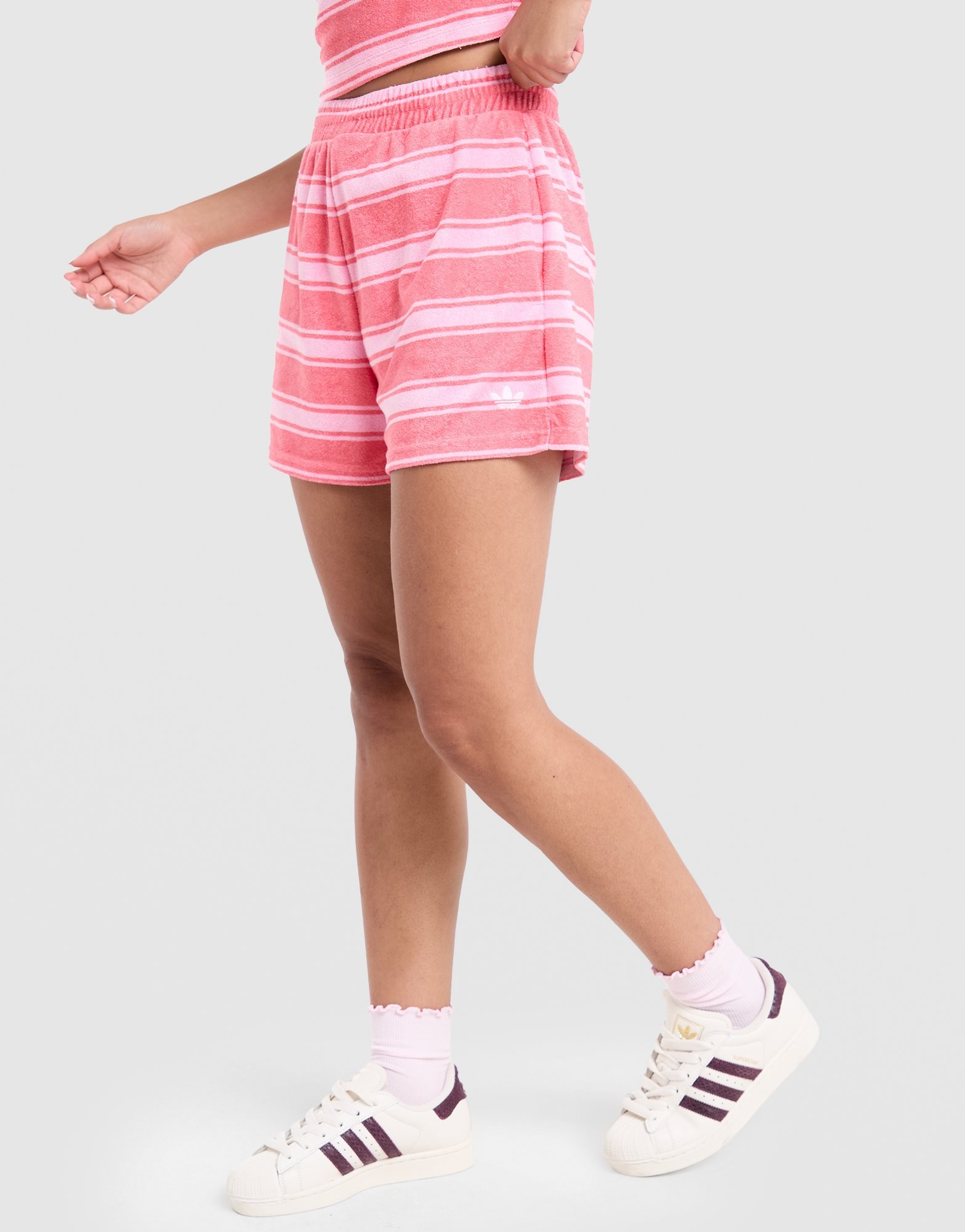 adidas Originals Stripe Towel Shorts