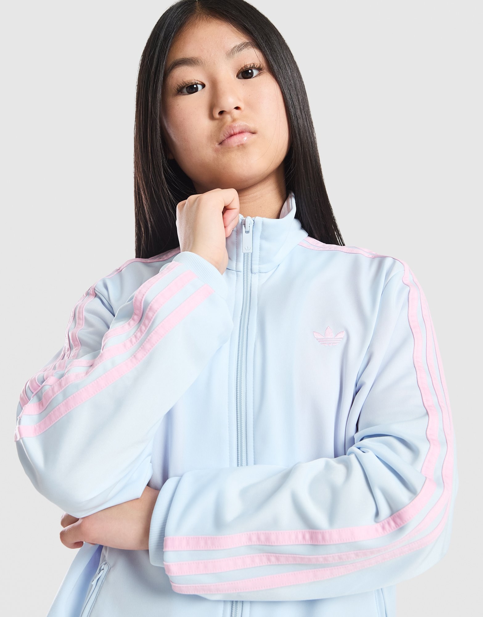 adidas Originals Girls' Firebird Full Zip Track Trainingsoberteil Kinder