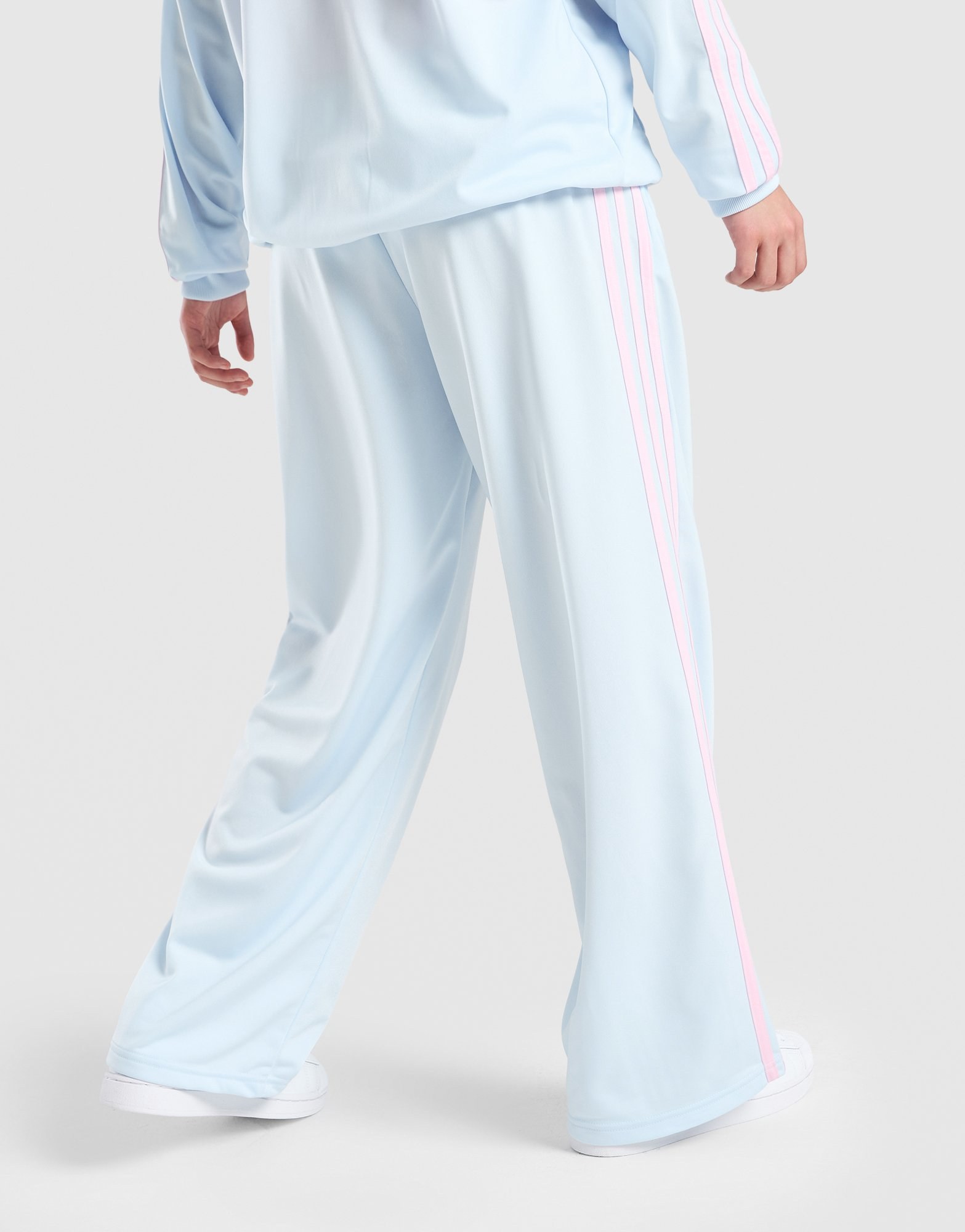 adidas Originals Girls' Firebird Wide Track Pants Junior