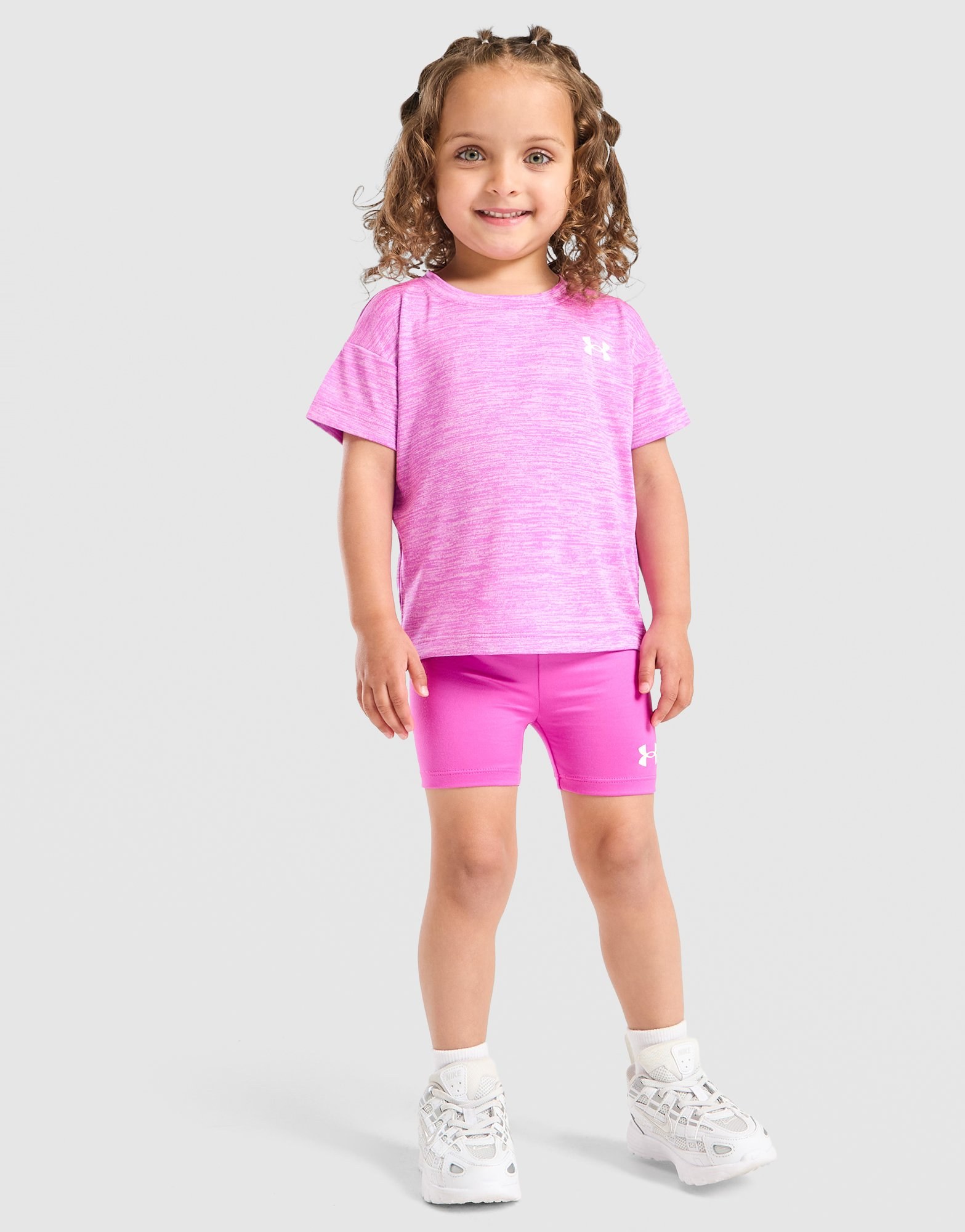 Under Armour Girls' Tech Twist T-Shirt/Shorts Set Infant