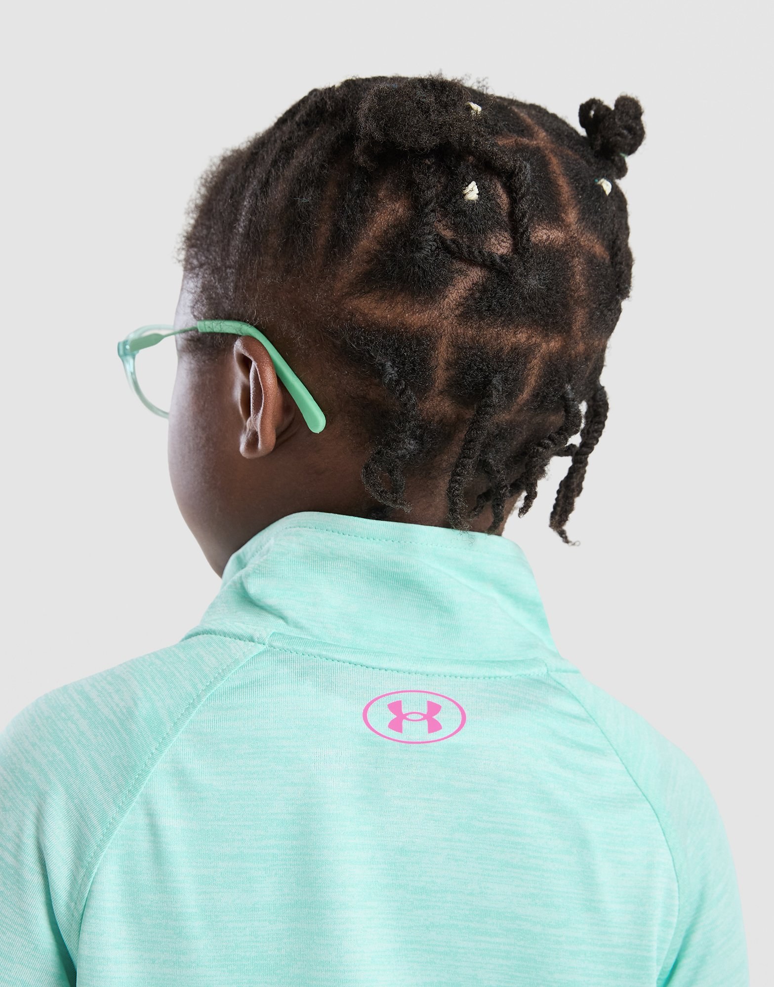 Under Armour Girls' Fade 1/4 Zip/Shorts Set Children