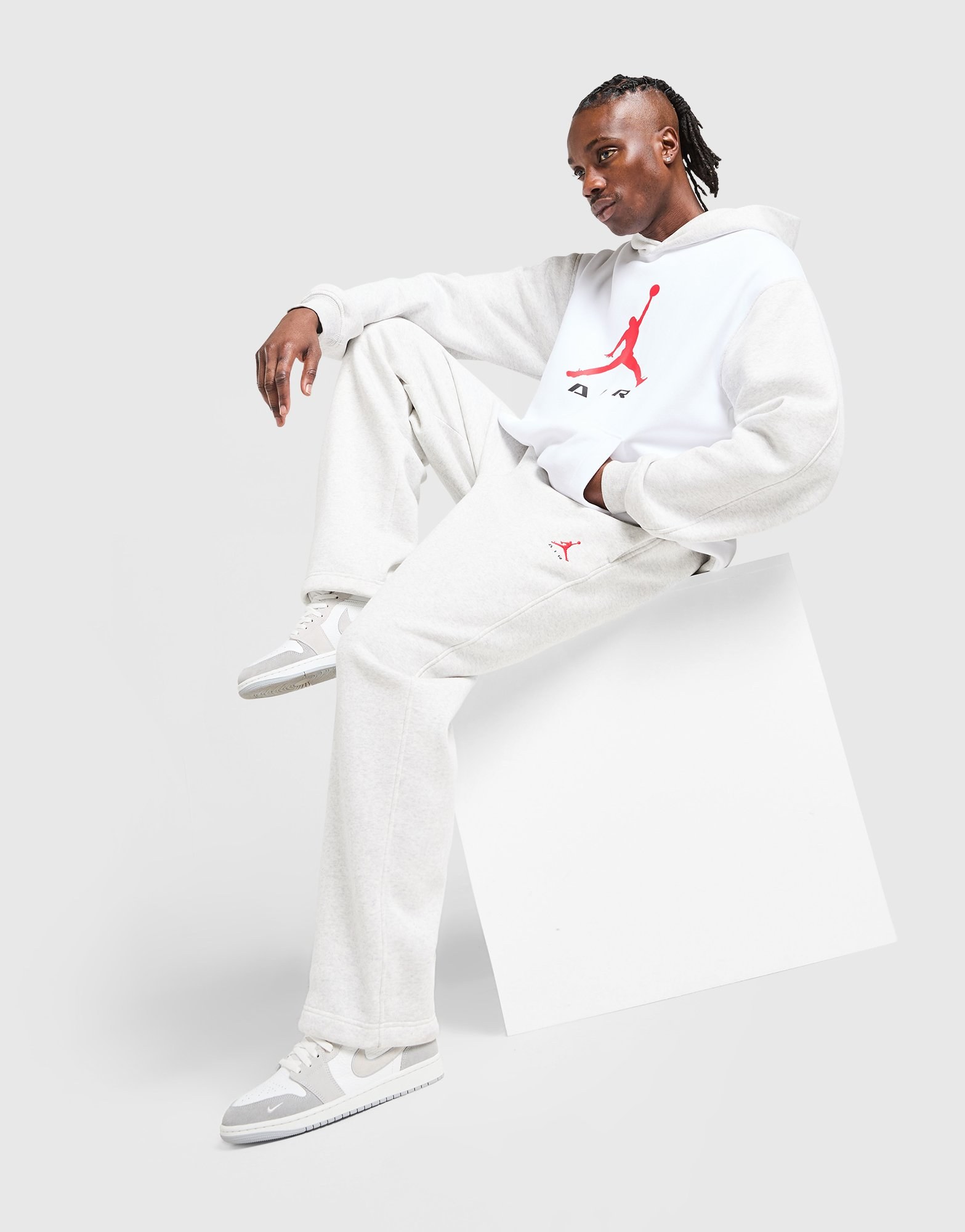 Jordan Statement Fleece Open Hem Jogginghose