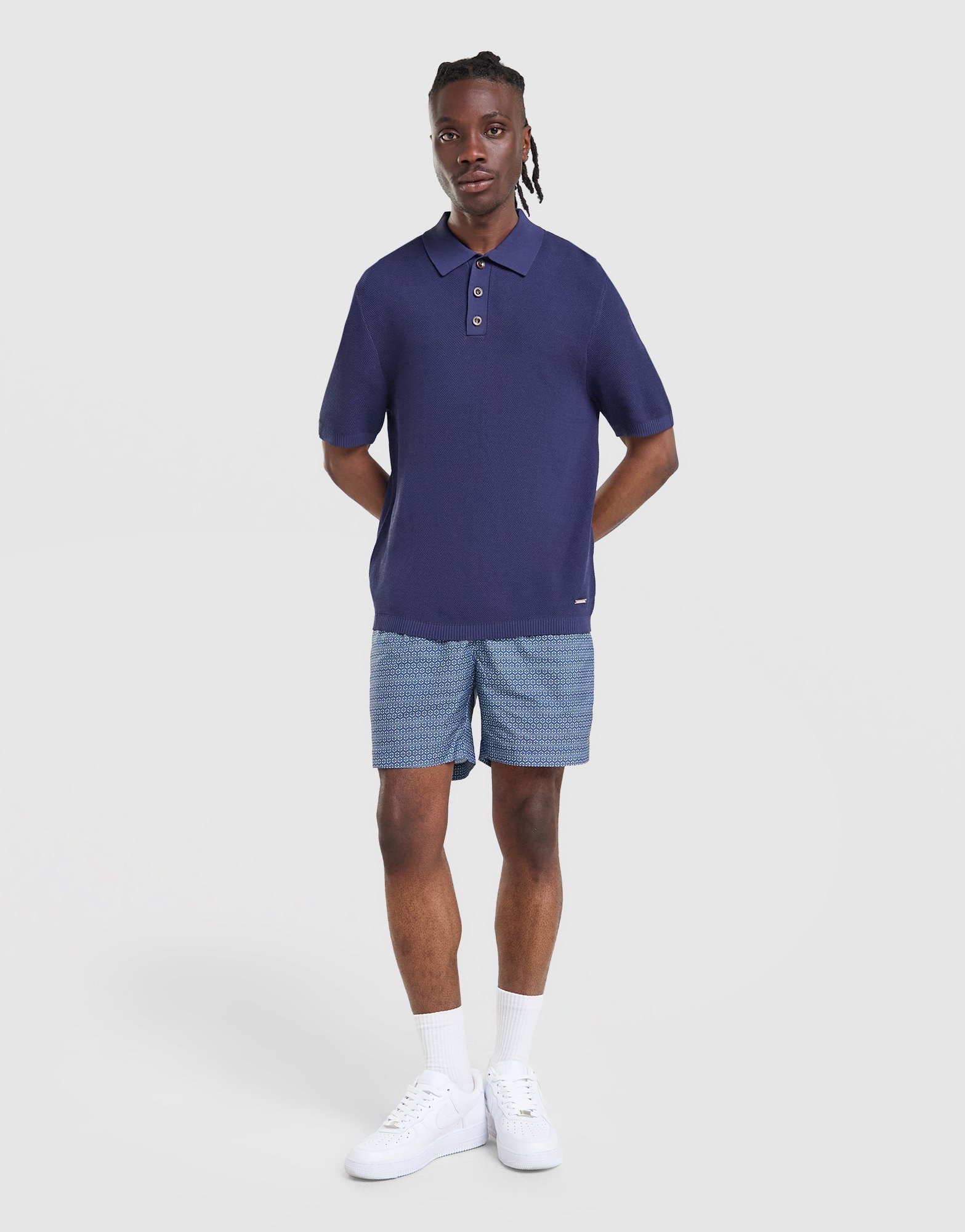 Belier Knit Polo Shirt