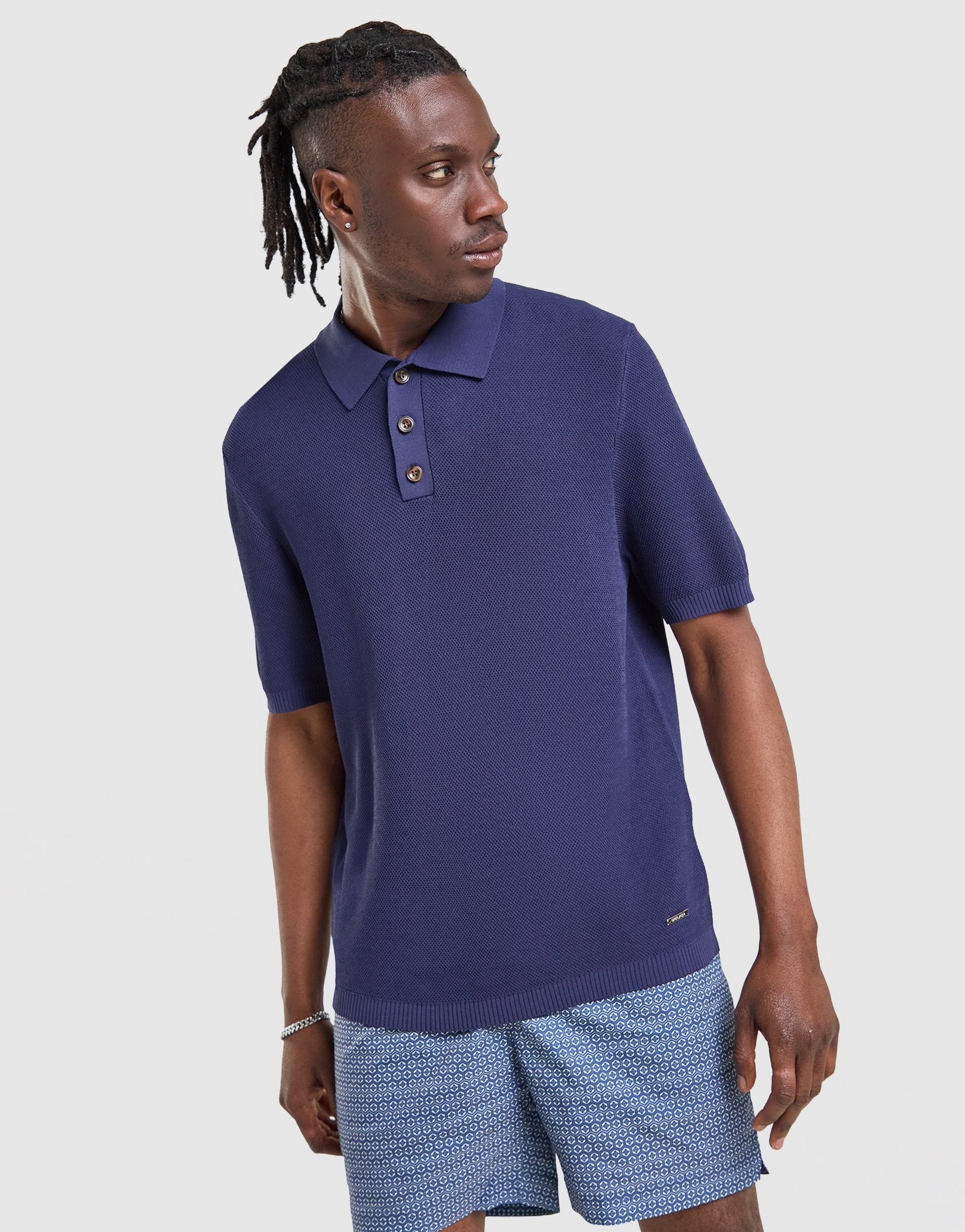 Belier Knit Polo Shirt