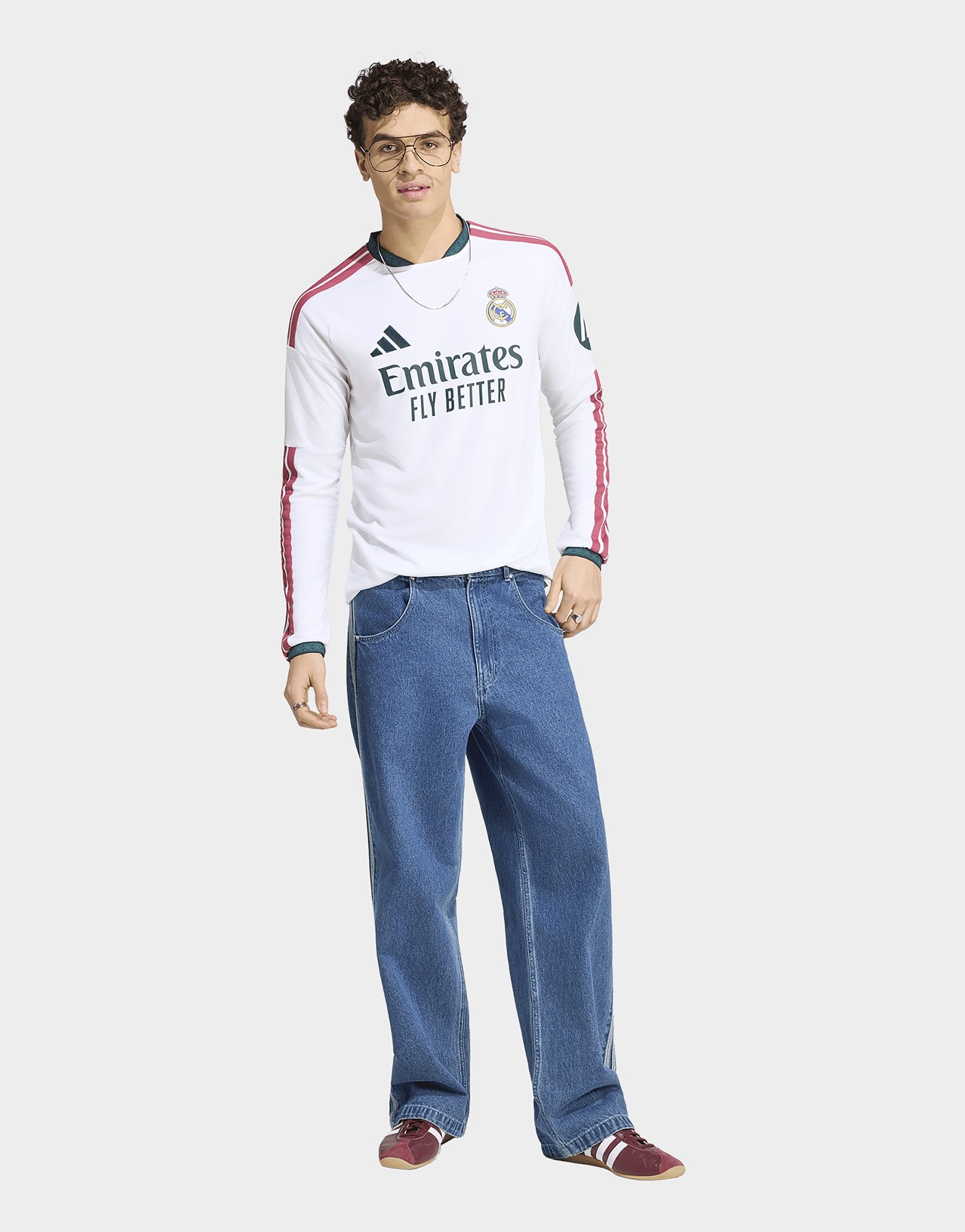 adidas Real Madrid 26/27 Heimtrikot, Langärmelig
