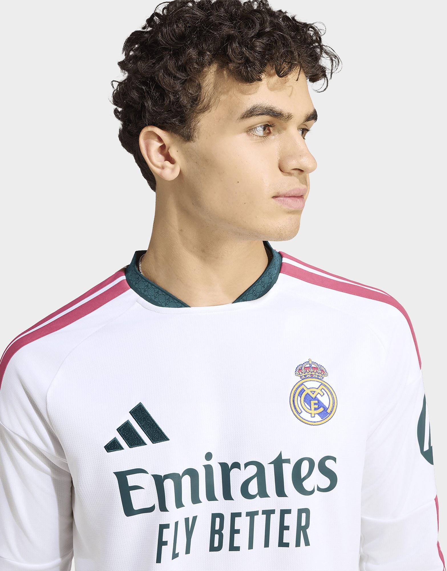 adidas Real Madrid 26/27 Heimtrikot, Langärmelig